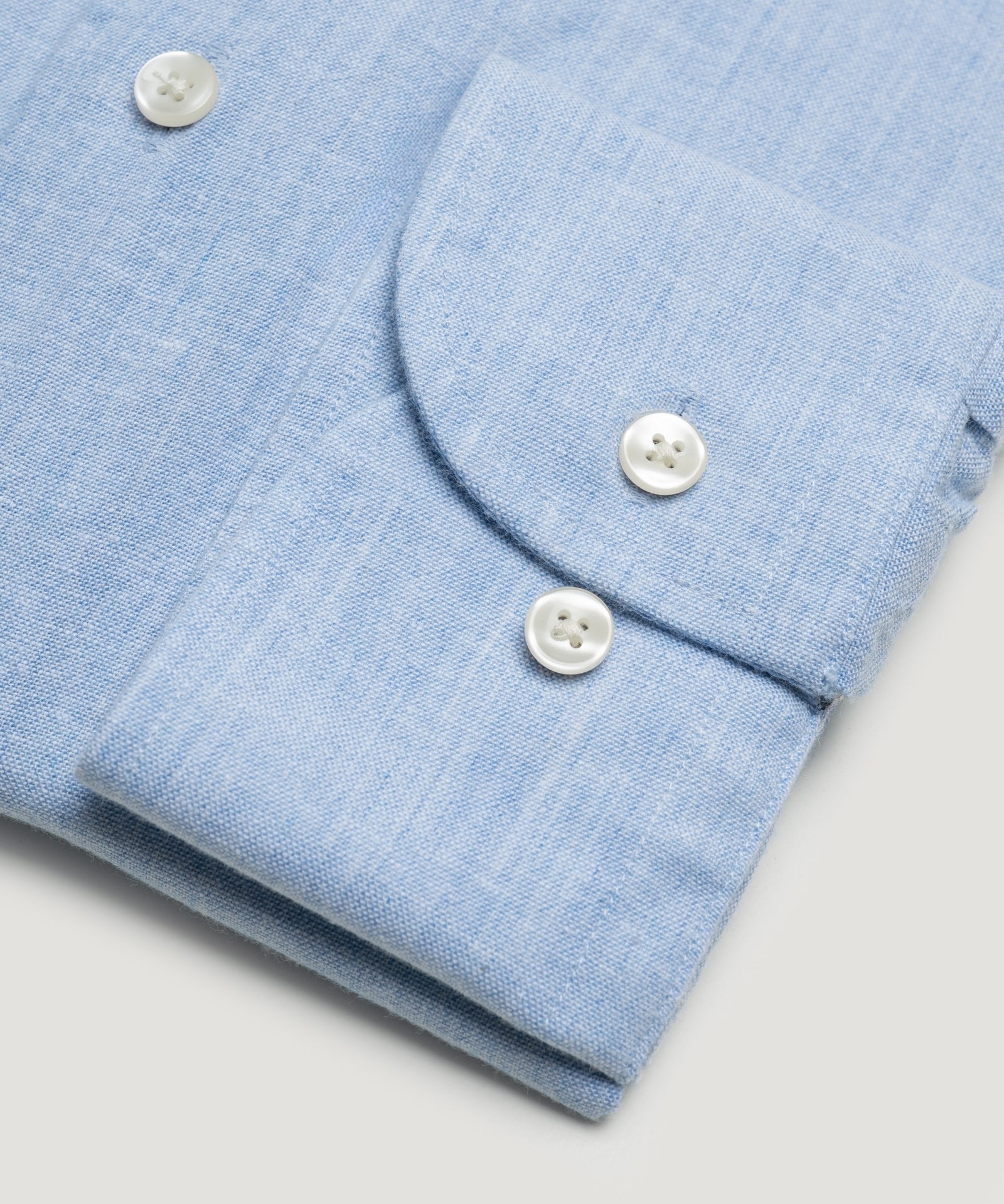 SOCI3TY by Profuomo Overhemd katoen/linnen lichtblauw - THE SOCIETY SHOP