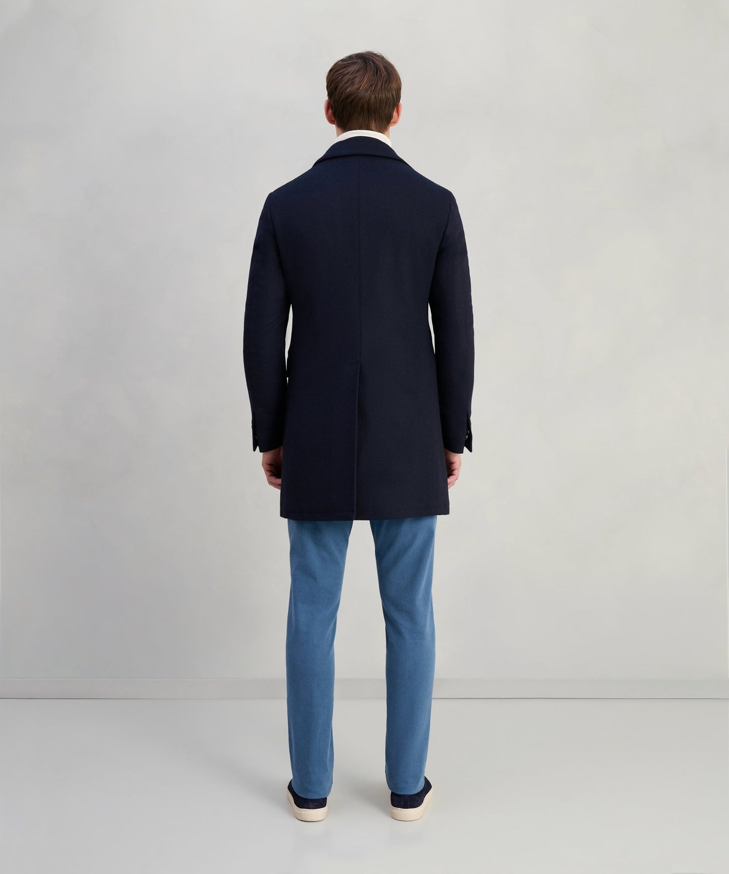 Corneliani Overjas met uitneembaar binnenwerk lamswol/kasjmier donkerblauw - The Society Shop