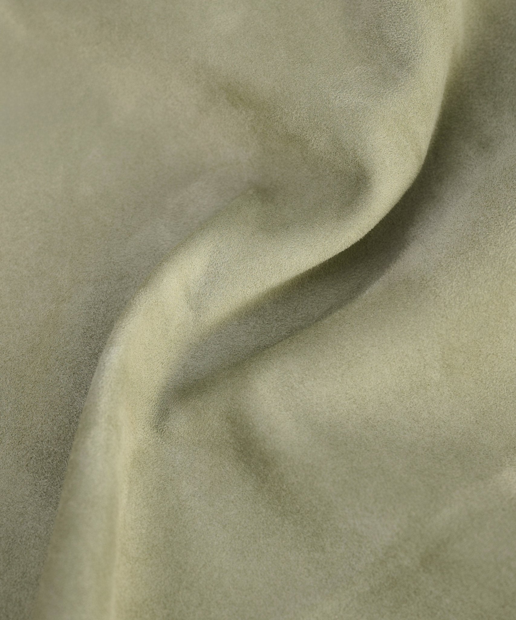 SOCI3TY Overshirt suède bamboe groen - THE SOCIETY SHOP