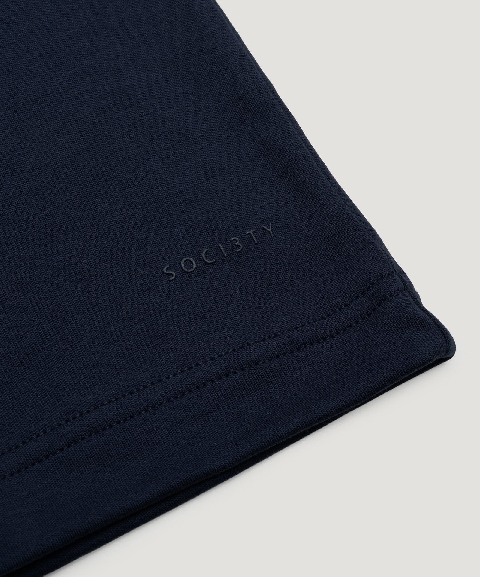SOCI3TY Limited Fashion Oversized T-shirt Pima katoen donkerblauw - THE SOCIETY SHOP