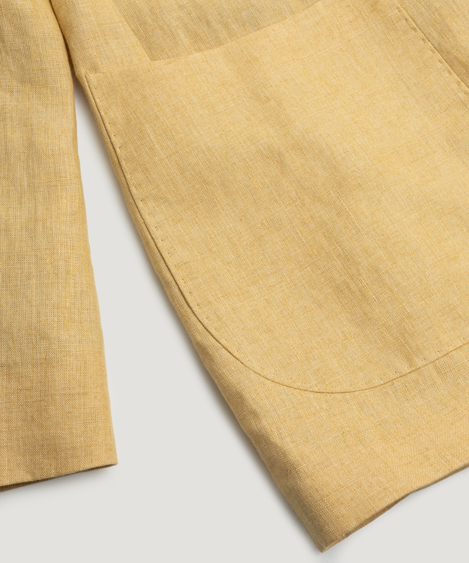 SOCI3TY Limited Fashion Pak met shorts linnen botergeel - THE SOCIETY SHOP