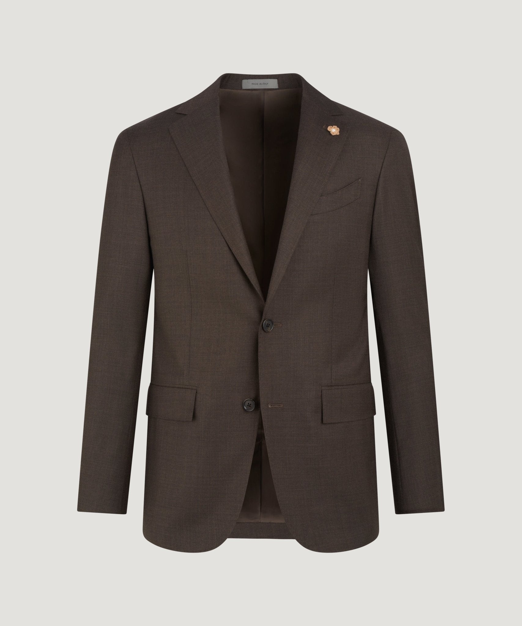 Corneliani Pak Sartoriale S130's wol bruin - THE SOCIETY SHOP