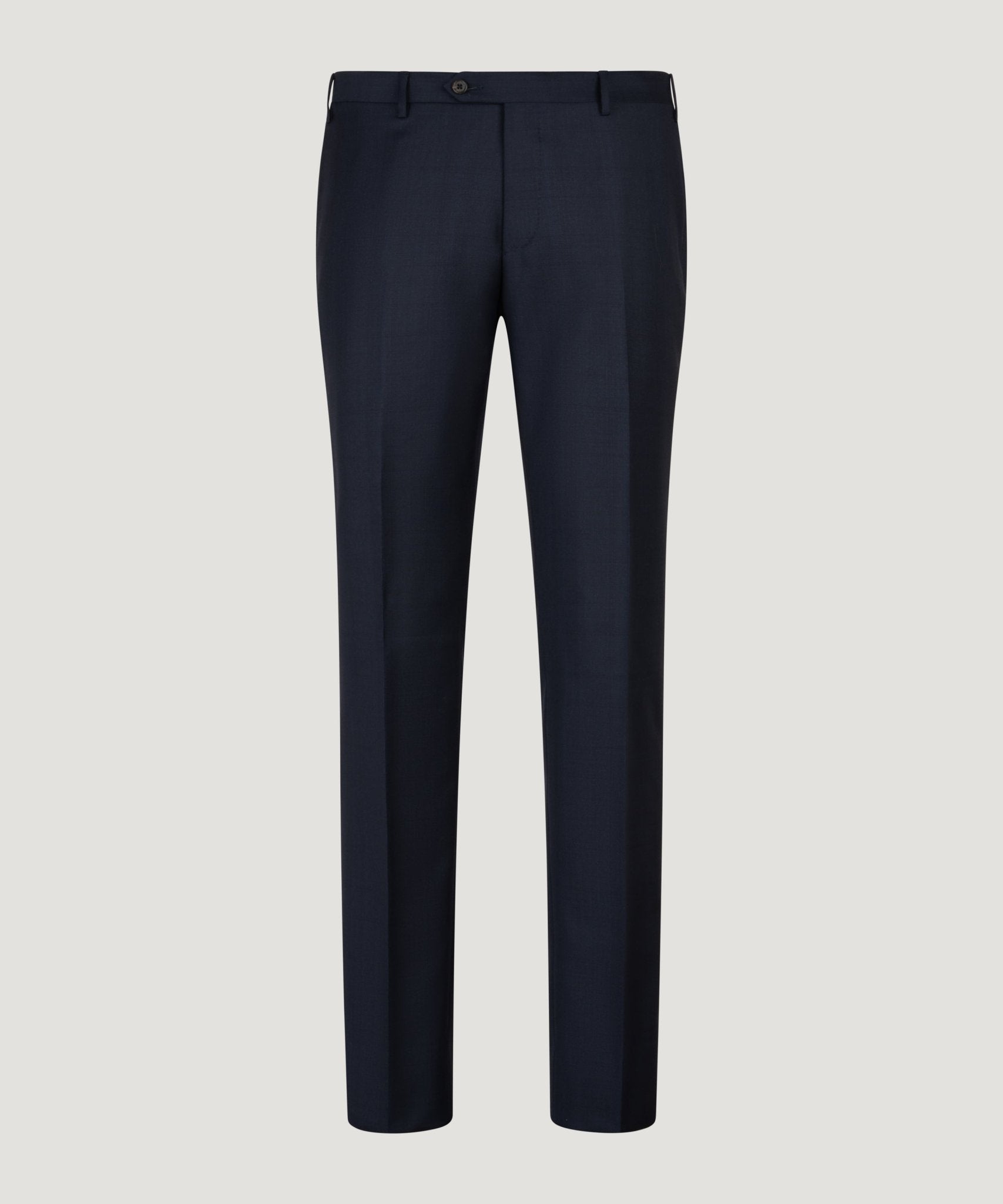 Corneliani Pak scheerwol donkerblauw geruit - THE SOCIETY SHOP