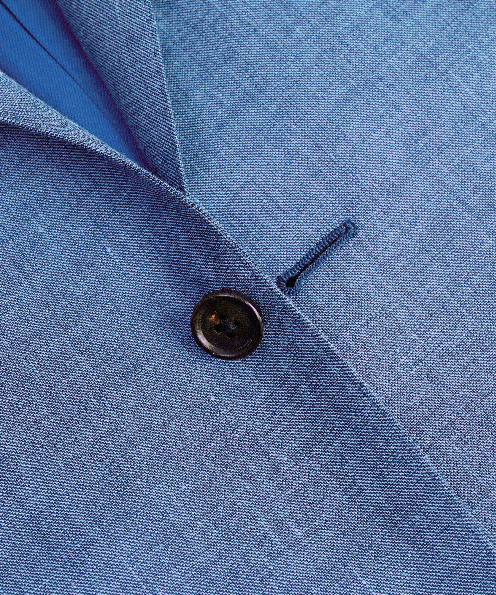 Corneliani Pak scheerwol/linnen/zijde middenblauw - THE SOCIETY SHOP
