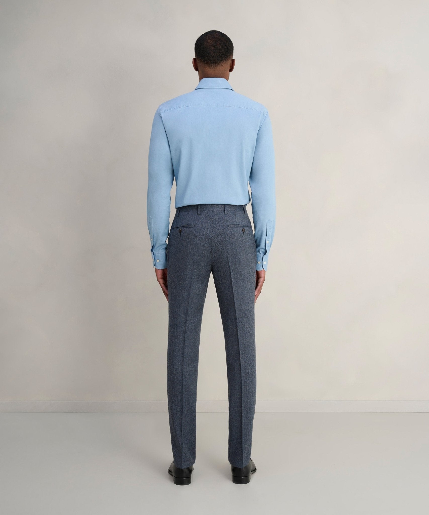 Corneliani Pak virgin wol jeansblauw - The Society Shop