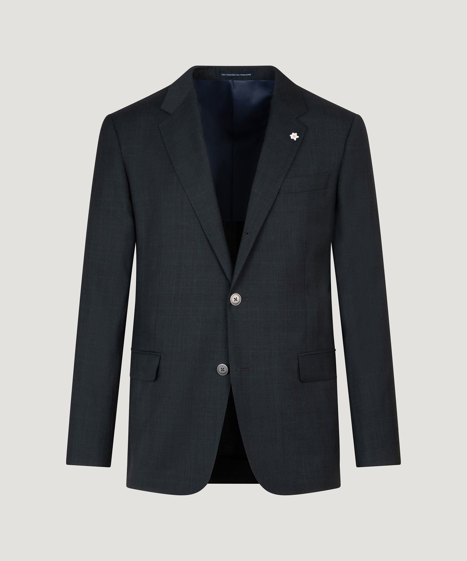 SOCI3TY Limited Fashion Pak wol donkergroen geruit - THE SOCIETY SHOP