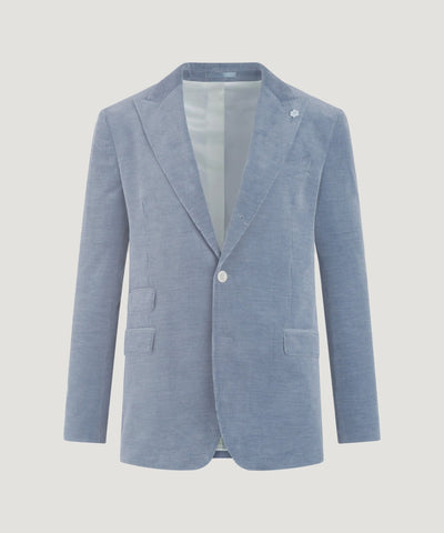 SOCI3TY Limited Pak wol/katoen Skyfall corduroy ijsblauw - THE SOCIETY SHOP