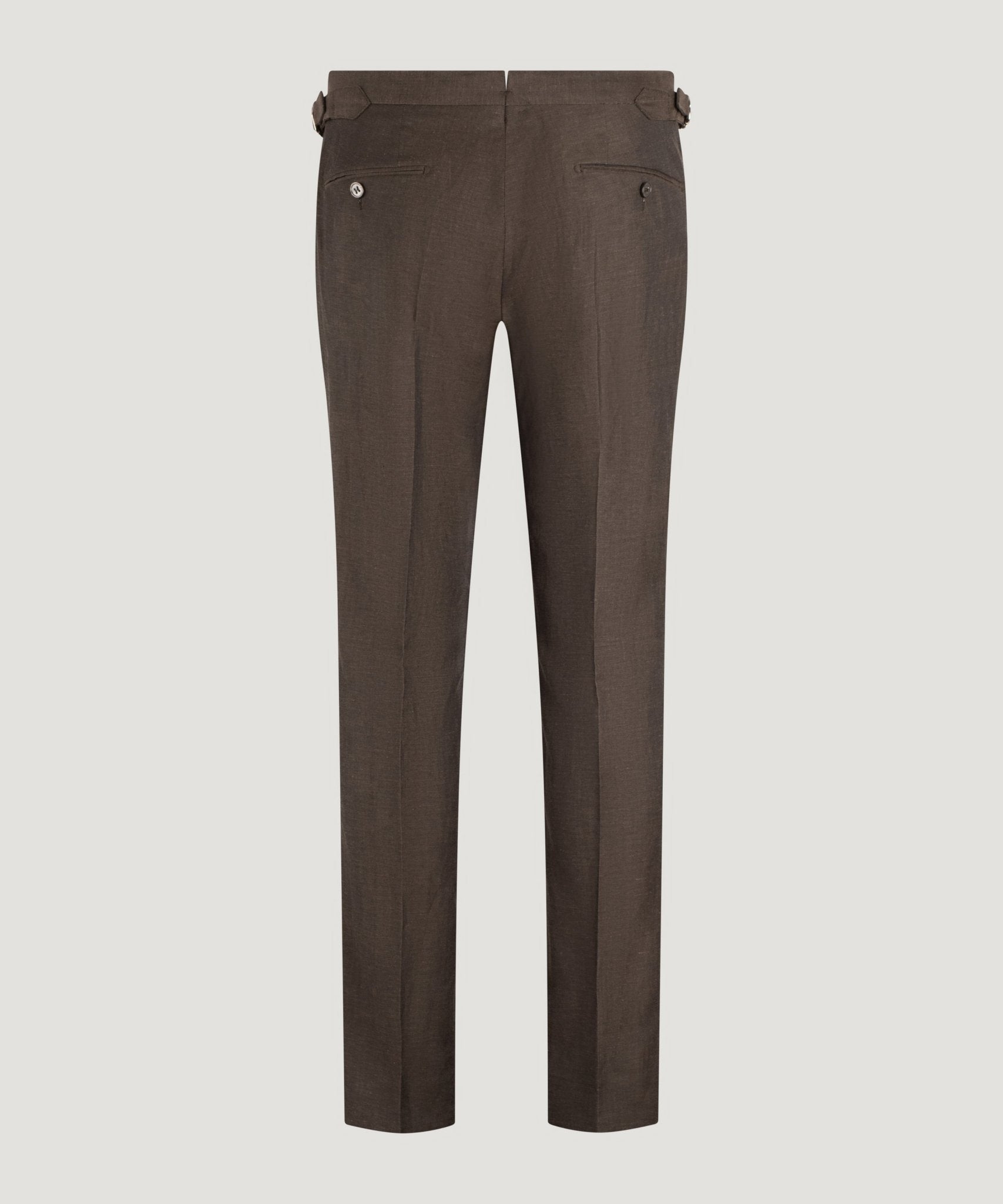 SOCI3TY Limited Fashion Pak wol/linnen donkerbruin - THE SOCIETY SHOP