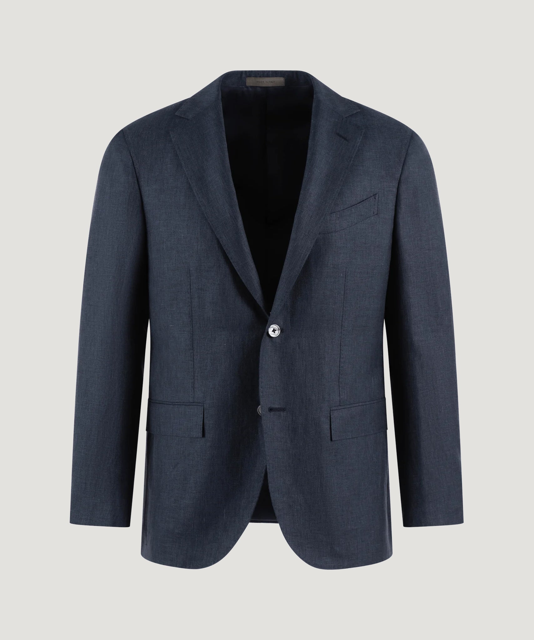 Corneliani Pak wol/linnen/zijde Donkerblauw - The Society Shop