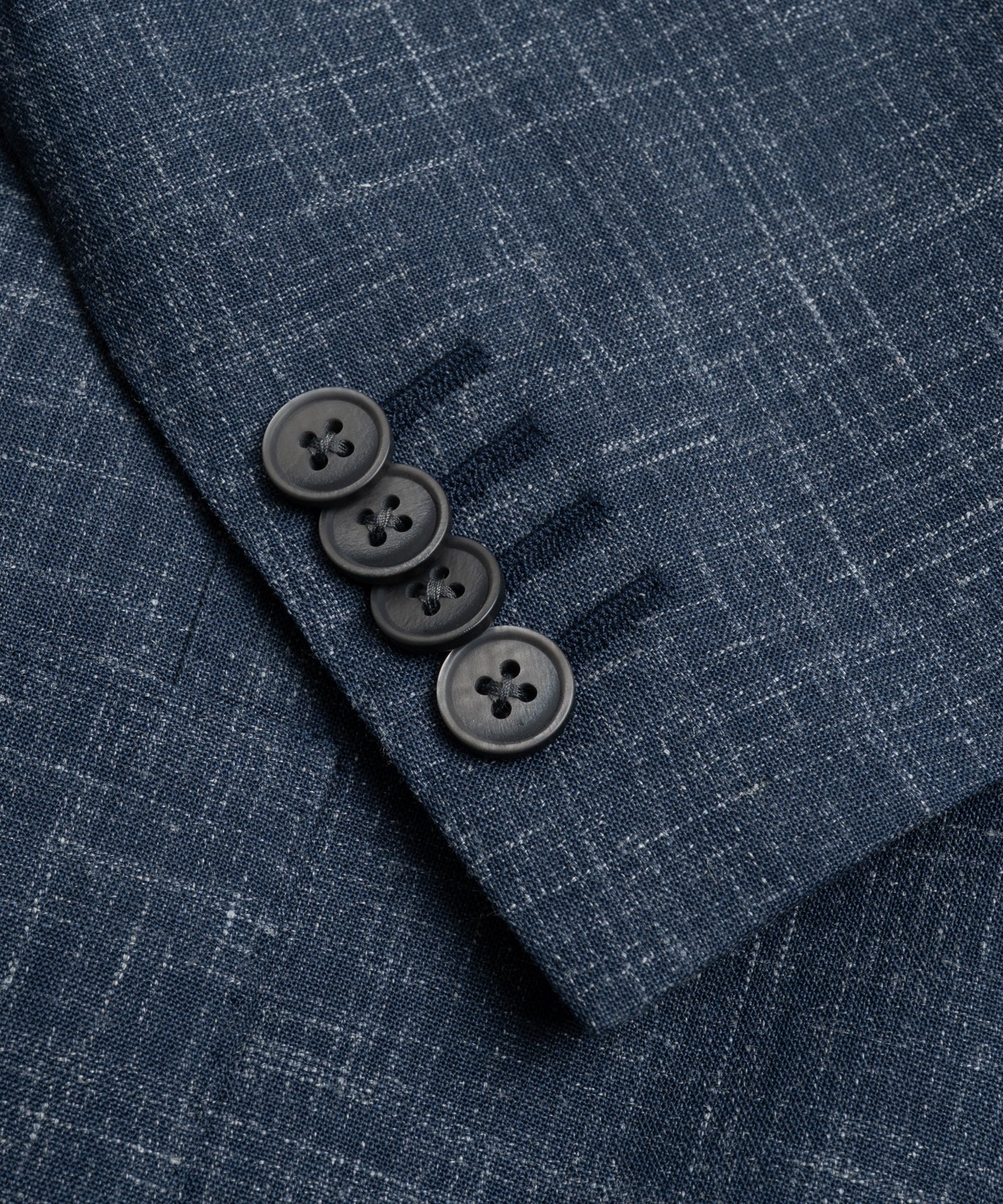 SOCI3TY Limited Fashion Pak wol/linnen/zijde indigoblauw - THE SOCIETY SHOP