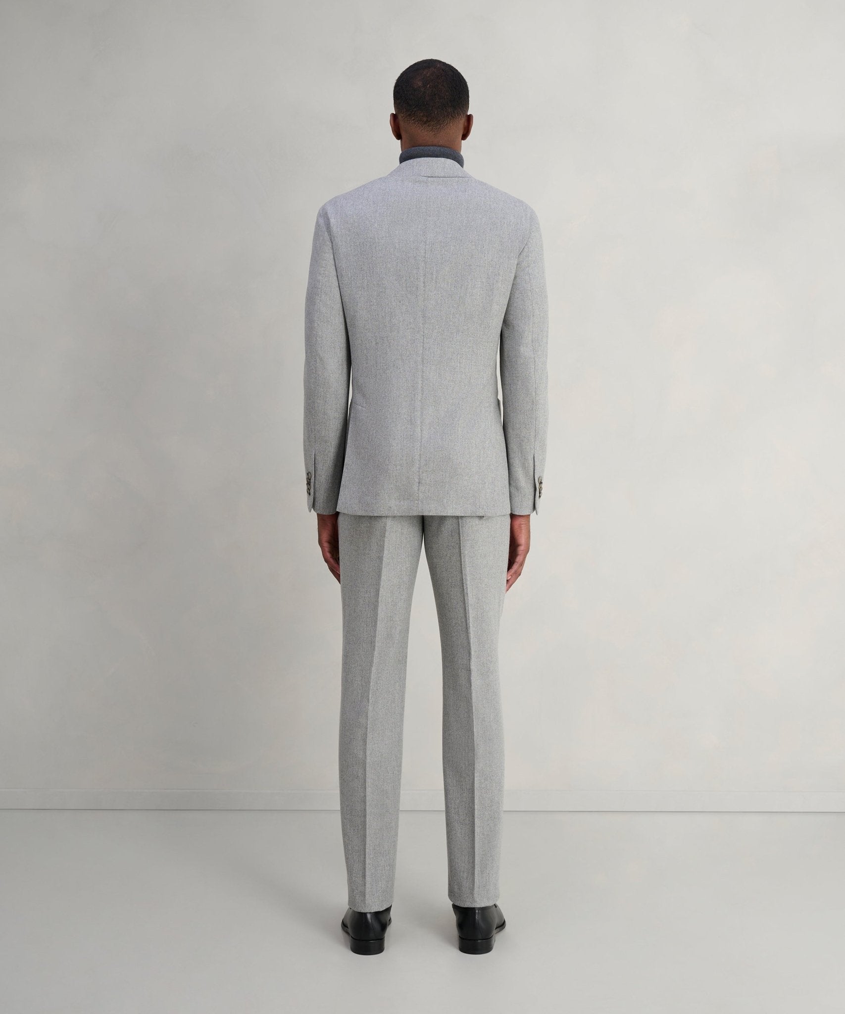 SOCI3TY Limited Pak wol/zijde/kasjmier lichtgrijs (woven by Zegna) - The Society Shop