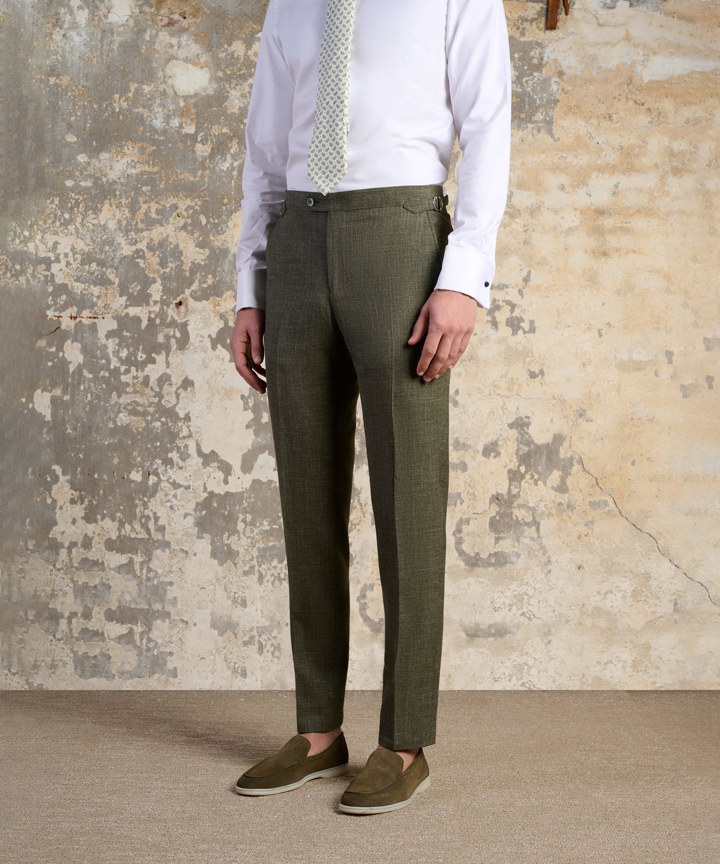 SOCI3TY Limited Pak wol/zijde/linnen groen (SUMMERTIME by Loro Piana) - The Society Shop