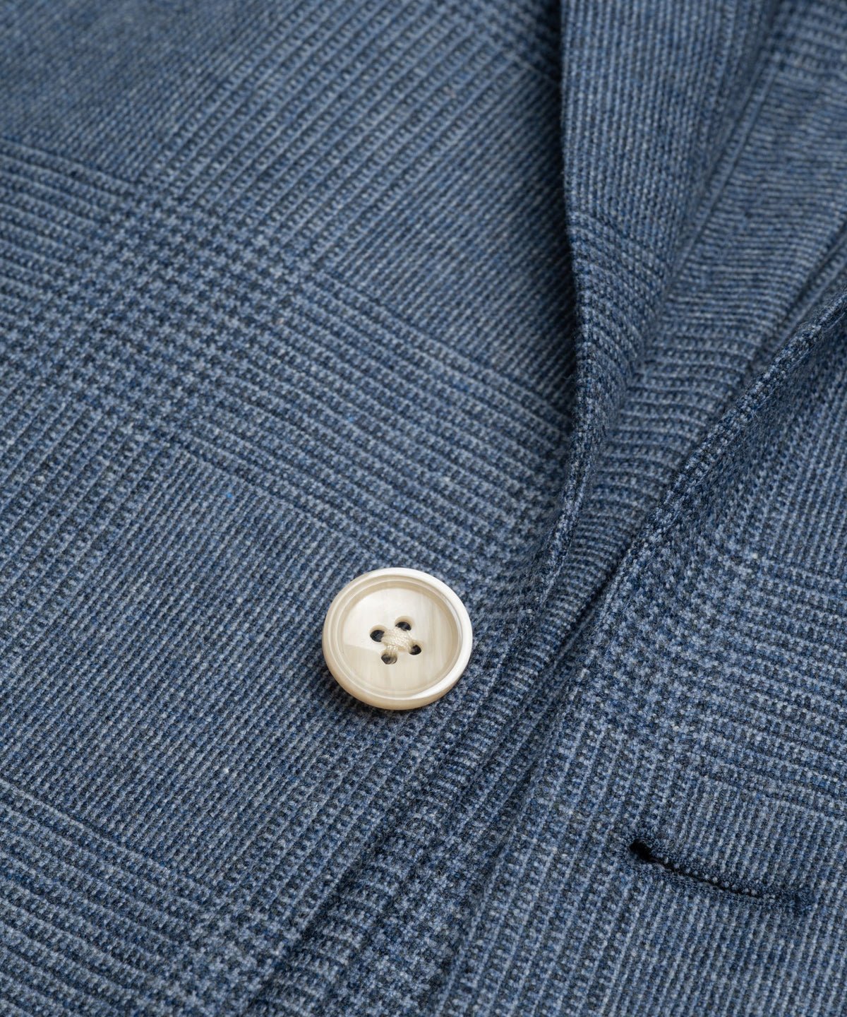 SOCI3TY Limited Fashion Pak Zegna Trofeo Cashmere blauw Prince of Wales - THE SOCIETY SHOP