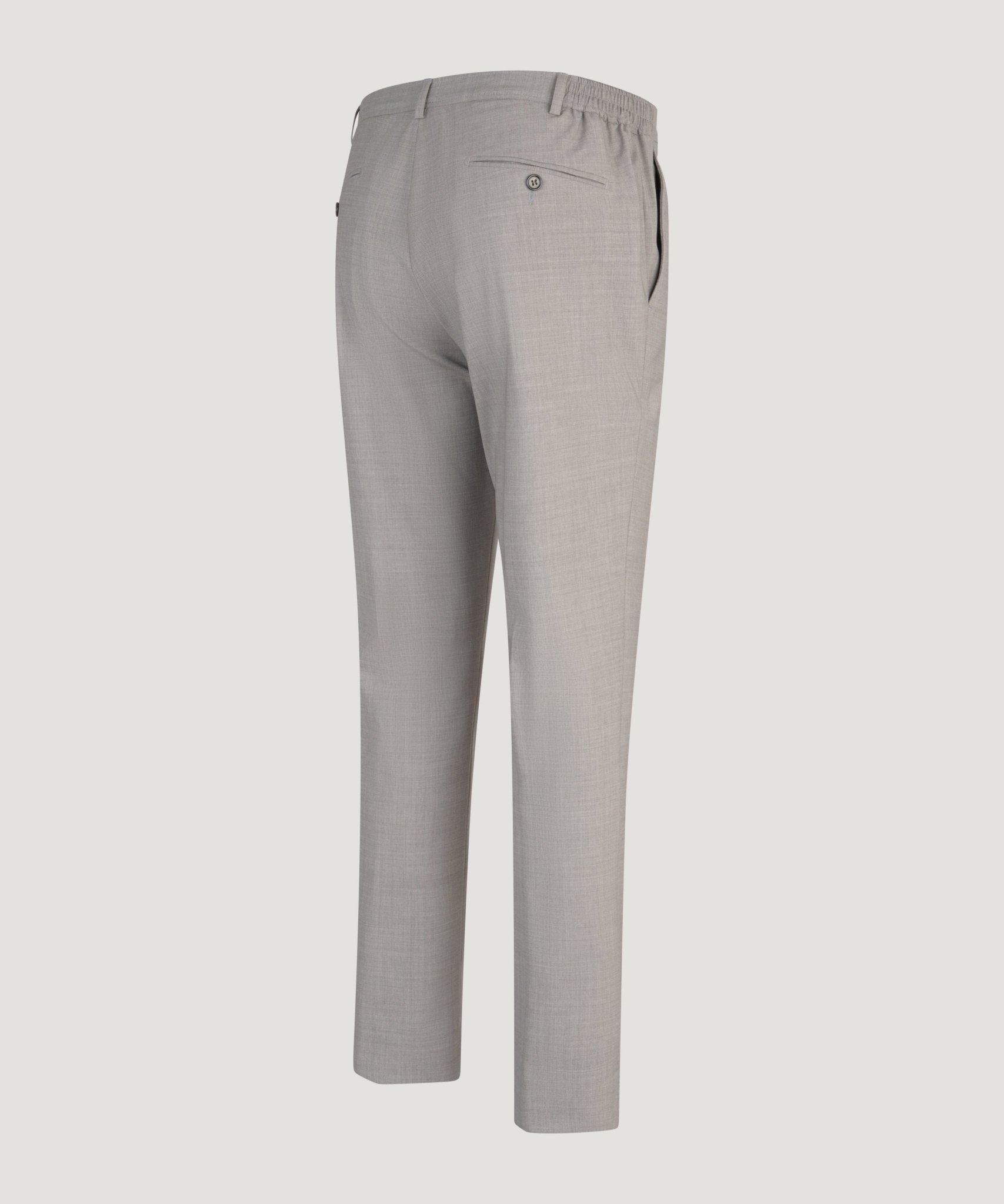 SOCI3TY Limited Fashion Pantalon Jebric® wol stretch lichtbruin - THE SOCIETY SHOP