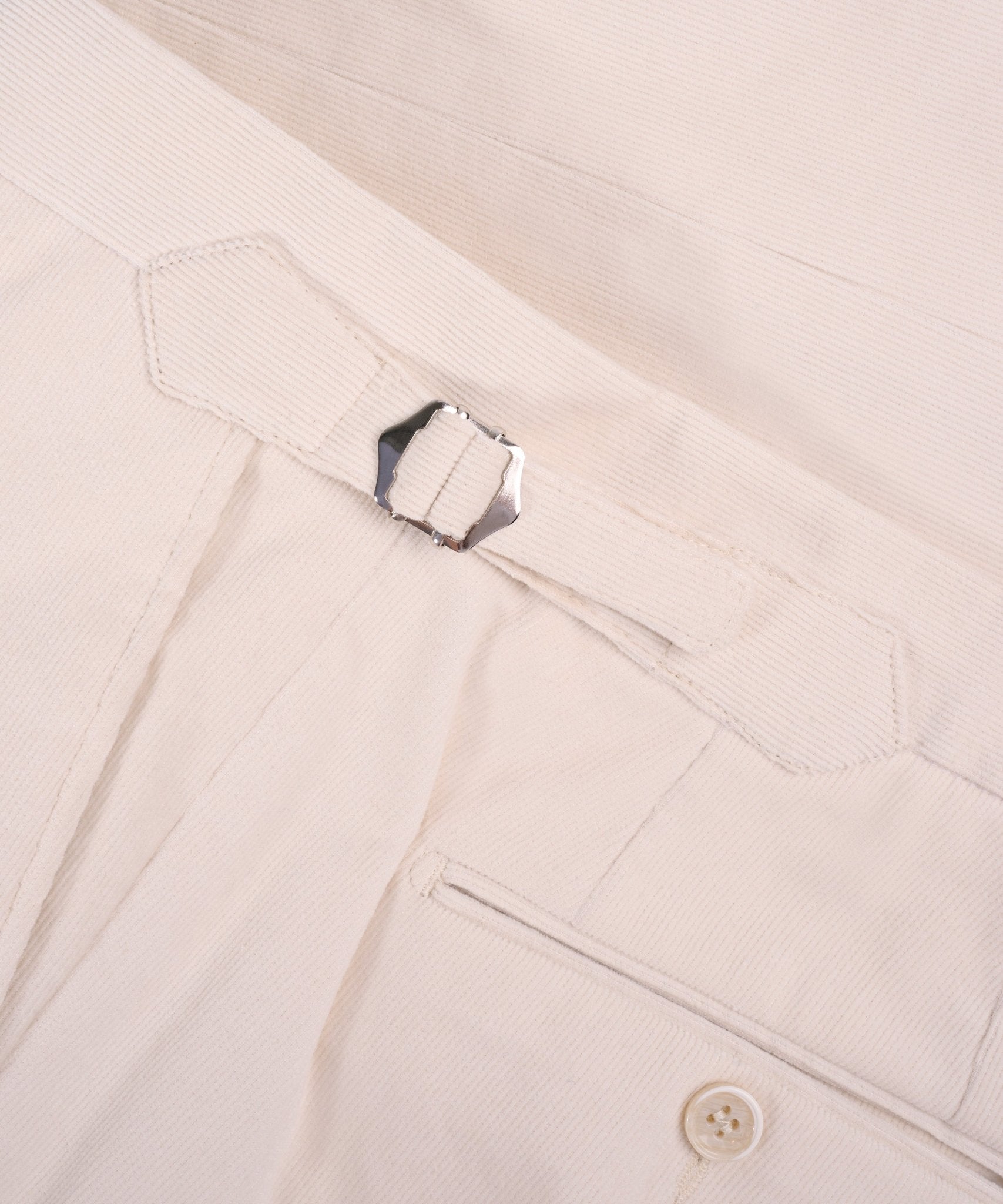 SOCI3TY Limited Pantalon katoen corduroy lichtbruin - THE SOCIETY SHOP