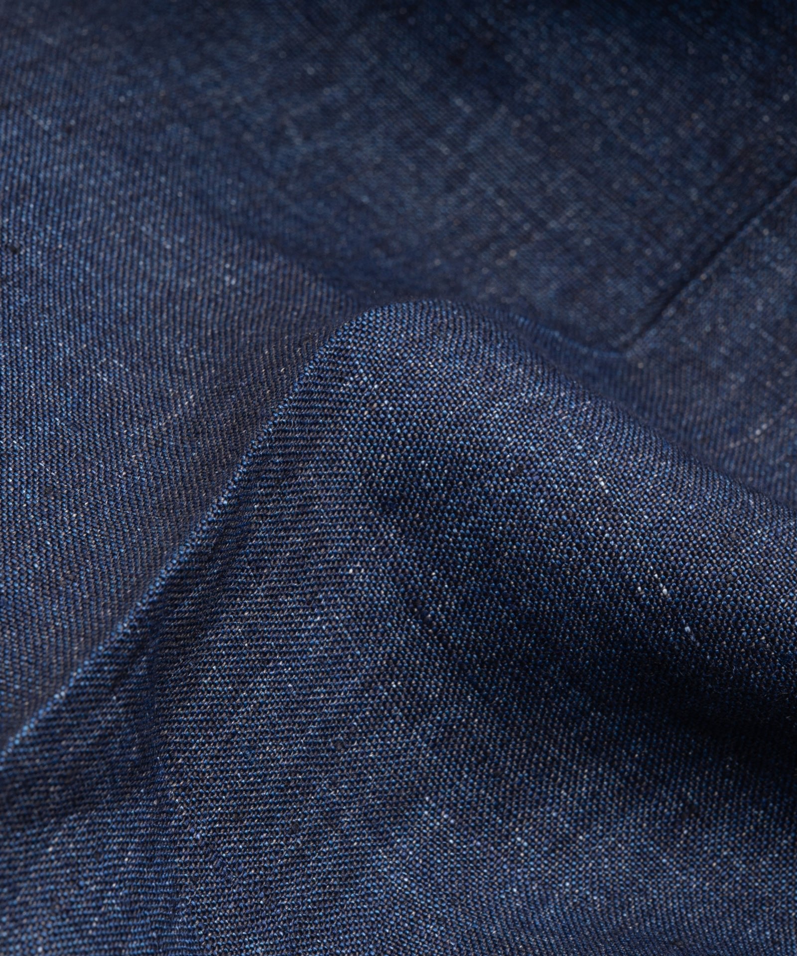 Corneliani Pantalon linnen donkerblauw - THE SOCIETY SHOP