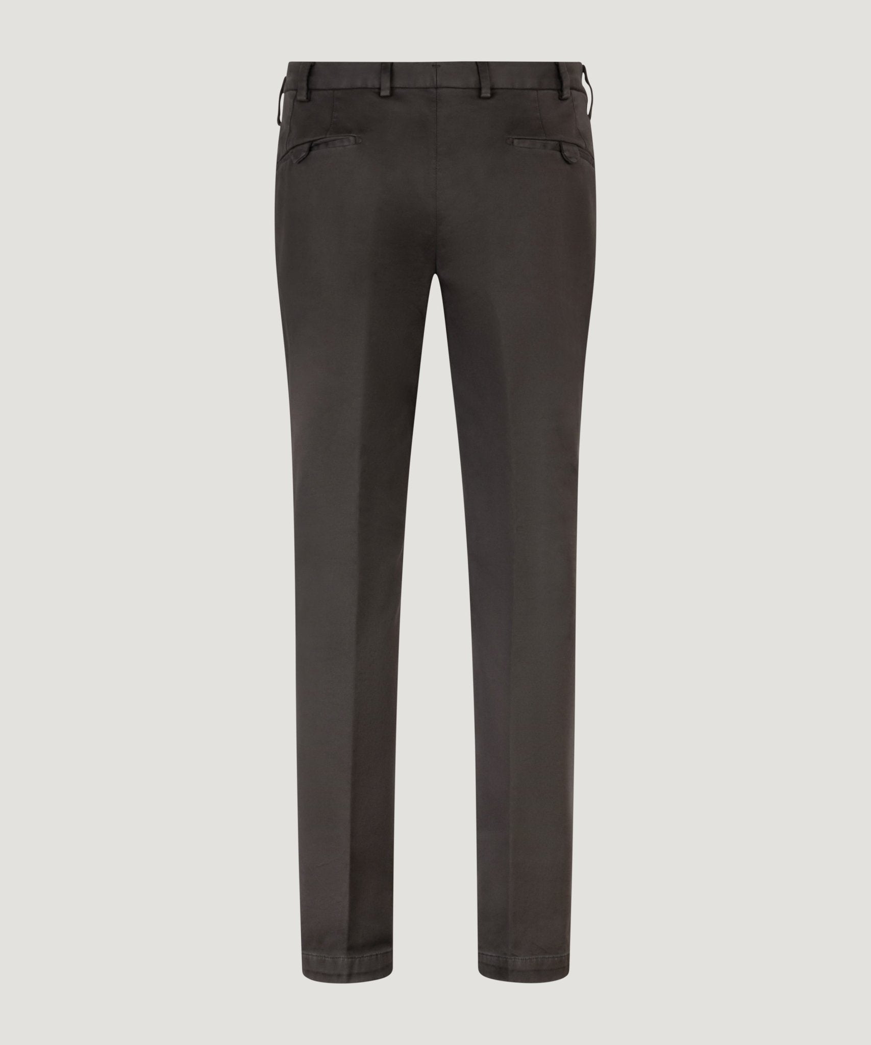 SOCI3TY Limited Fashion Pantalon Supima katoen stretch donkerbruin - THE SOCIETY SHOP