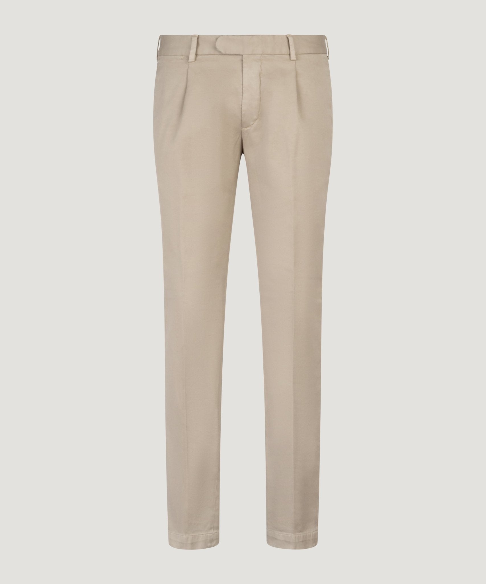 SOCI3TY Limited Fashion Pantalon Supima katoen stretch zand - THE SOCIETY SHOP