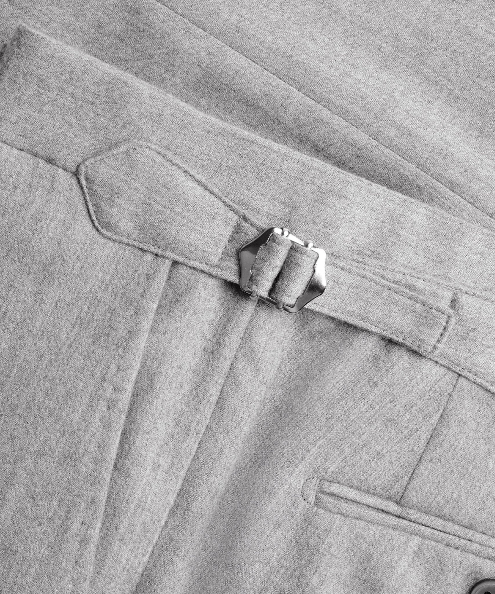 SOCI3TY Limited Pantalon wol/kasjmier grijs - THE SOCIETY SHOP