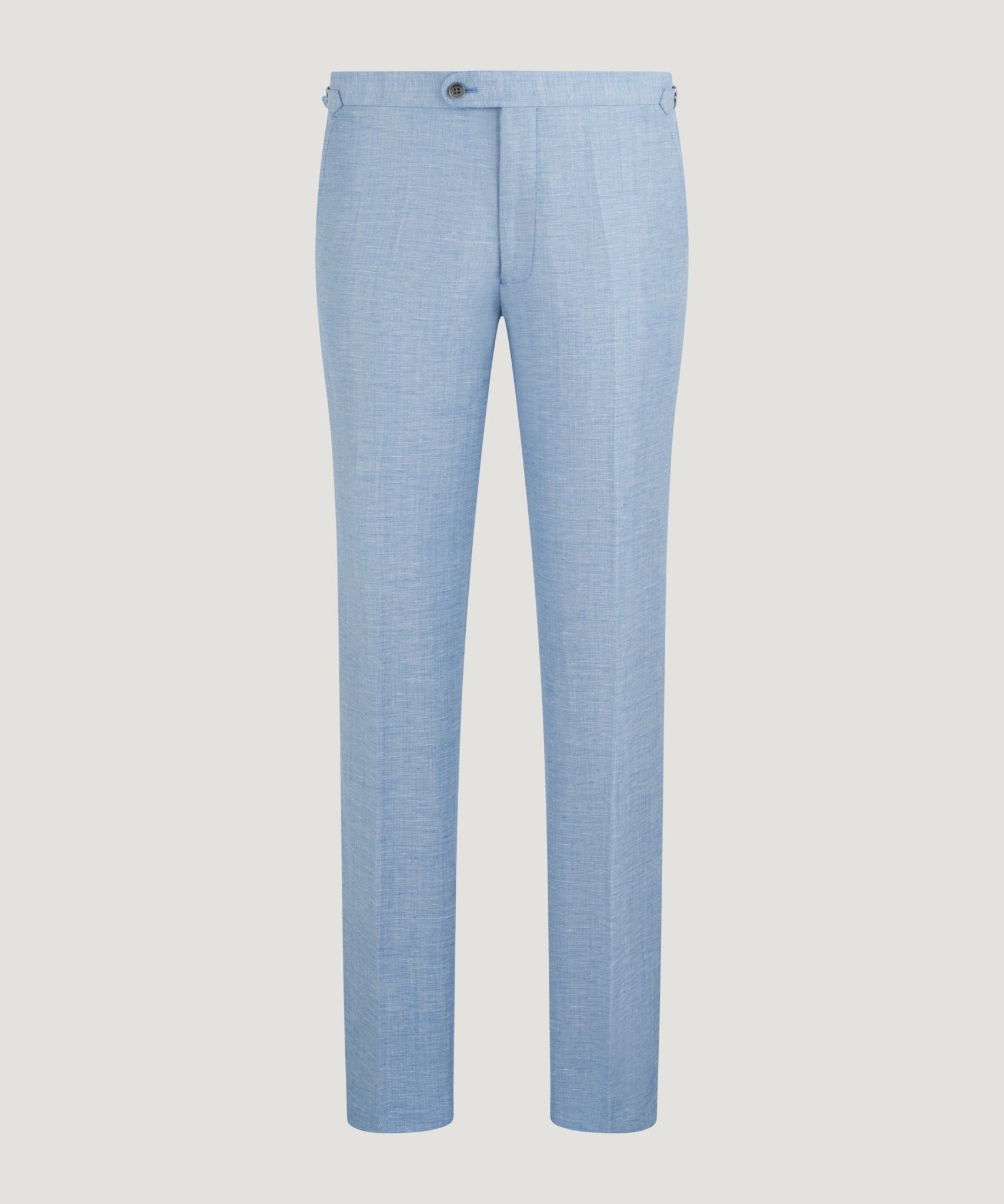 SOCI3TY Limited Pantalon wol/linnen lichtblauw - The Society Shop