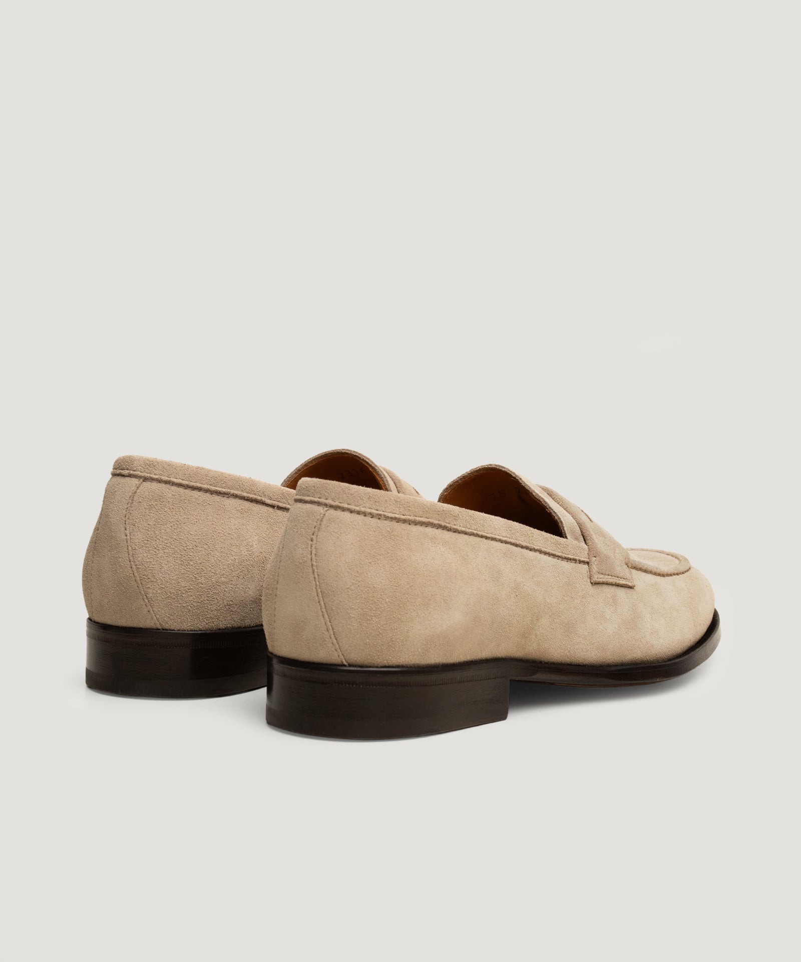SOCI3TY Limited Fashion Penny loafer suède beige - THE SOCIETY SHOP