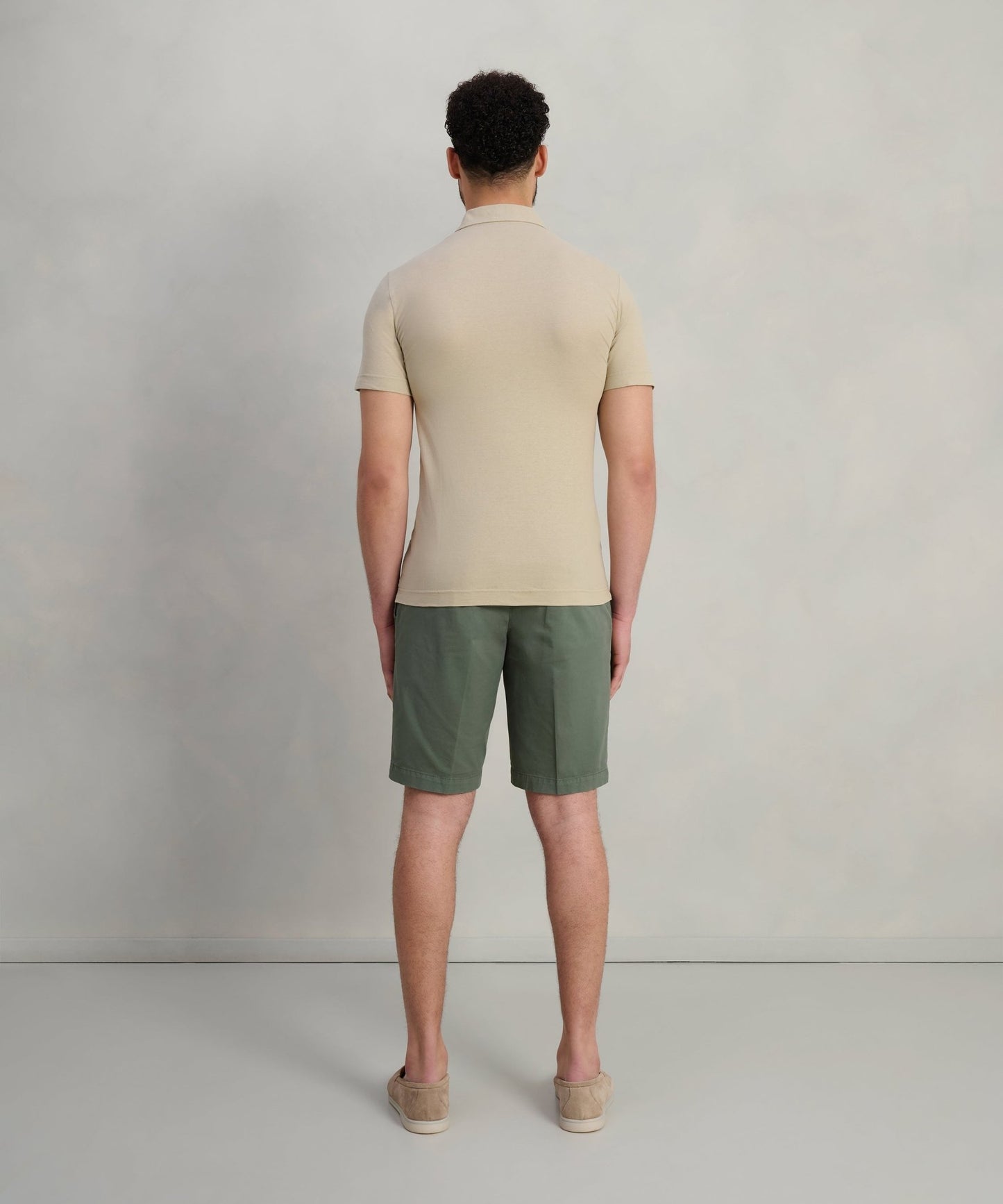 SOCI3TY Polo Cool Cotton beige - THE SOCIETY SHOP