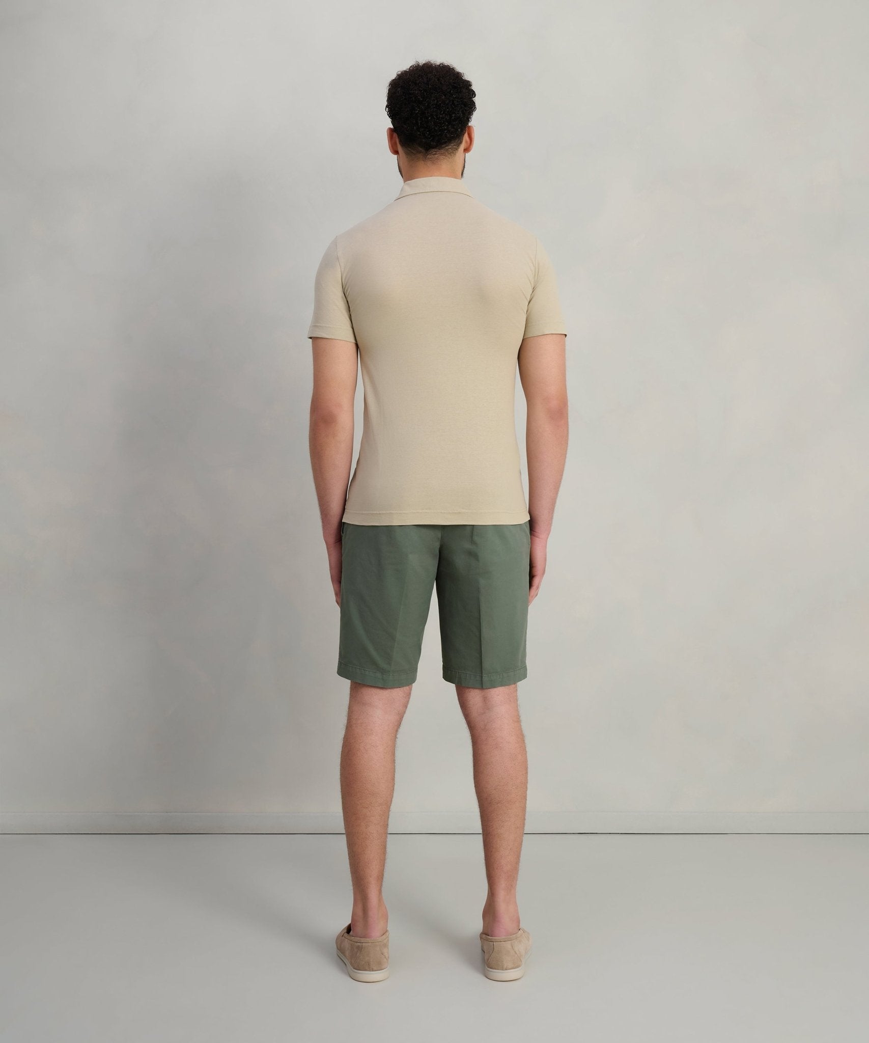 SOCI3TY Polo Cool Cotton beige - THE SOCIETY SHOP