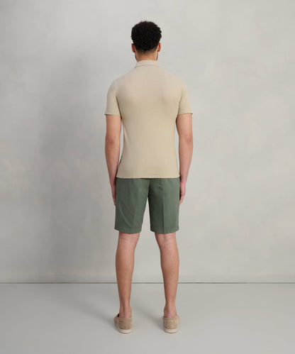 SOCI3TY Polo Cool Cotton beige - THE SOCIETY SHOP