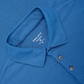 SOCI3TY Polo cool cotton blauw - The Society Shop