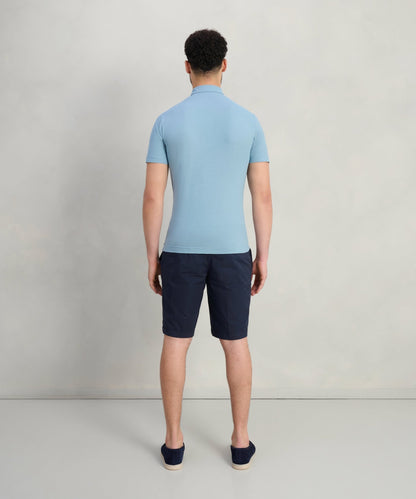 SOCI3TY Polo Cool Cotton lichtblauw - THE SOCIETY SHOP