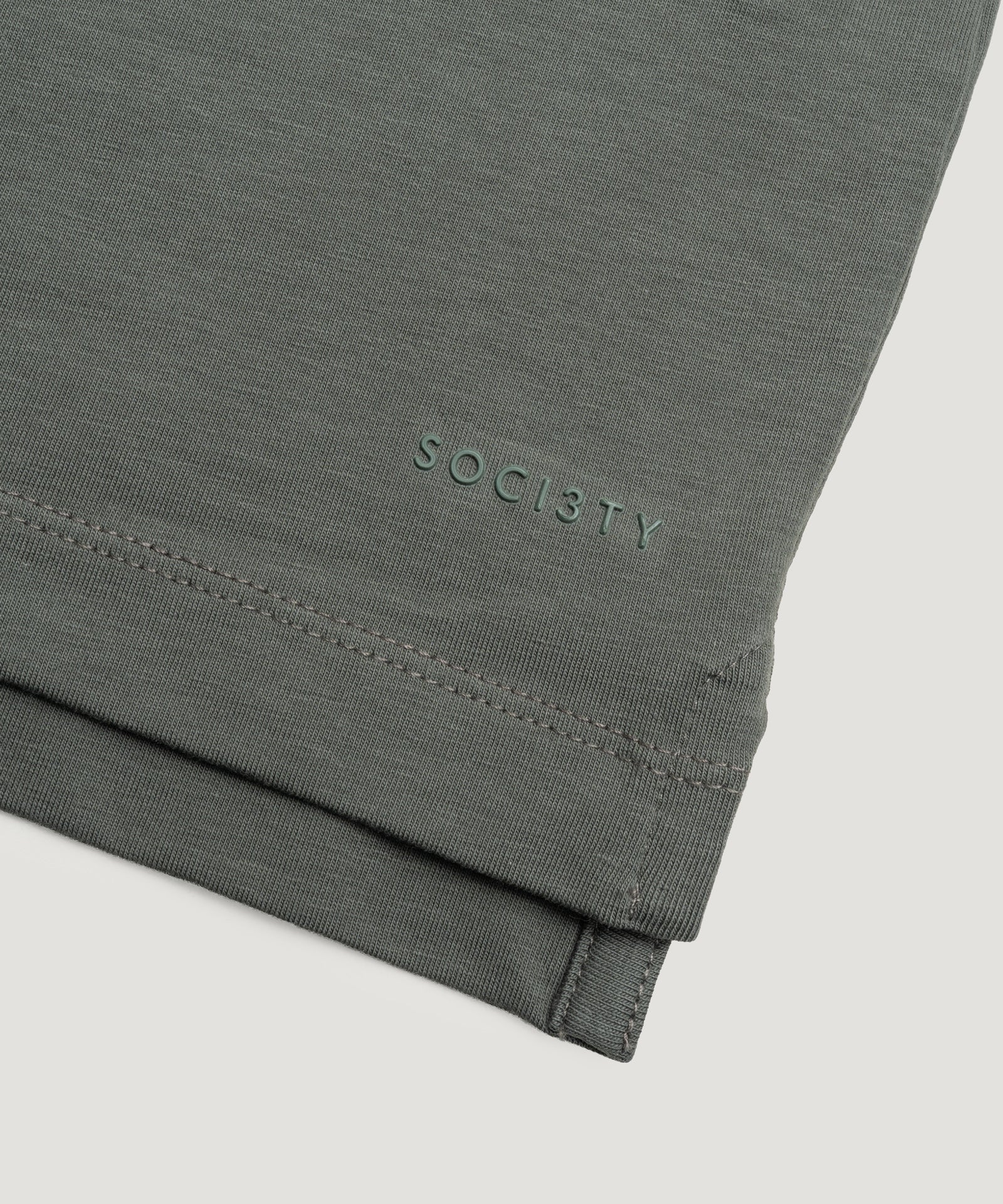 SOCI3TY Luxury Sportswear Polo jersey stretch donkergroen - THE SOCIETY SHOP