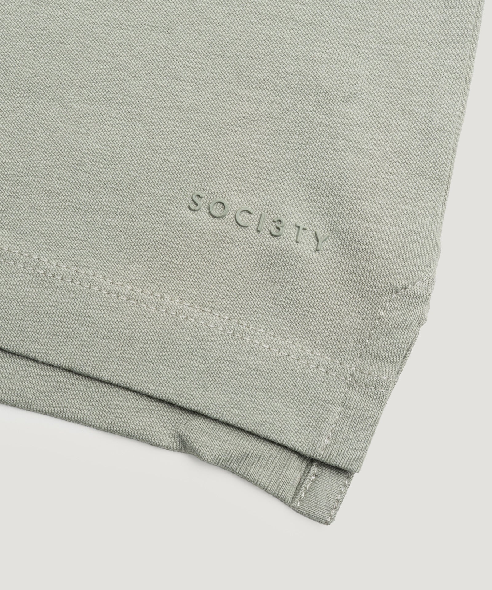 SOCI3TY Luxury Sportswear Polo jersey stretch mintgroen - THE SOCIETY SHOP