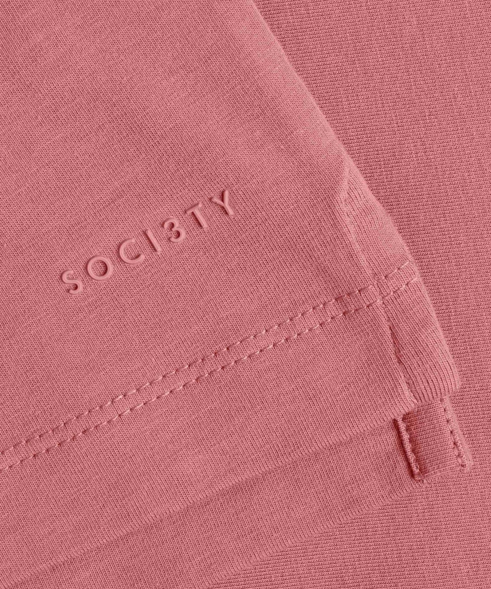 SOCI3TY Polo katoen jersey stretch rood - THE SOCIETY SHOP