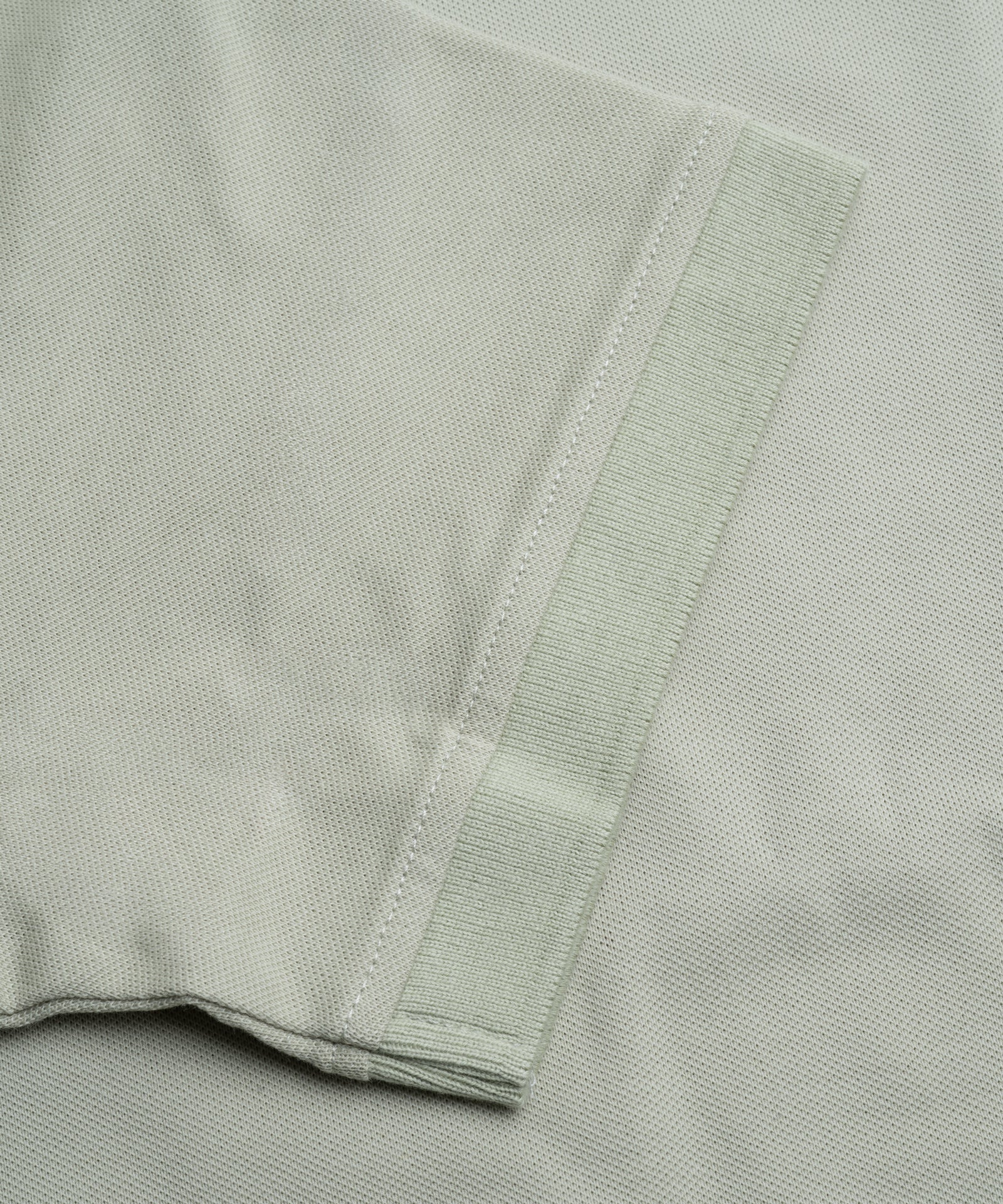 SOCI3TY Luxury Sportswear Polo piqué stretch saliegroen - THE SOCIETY SHOP