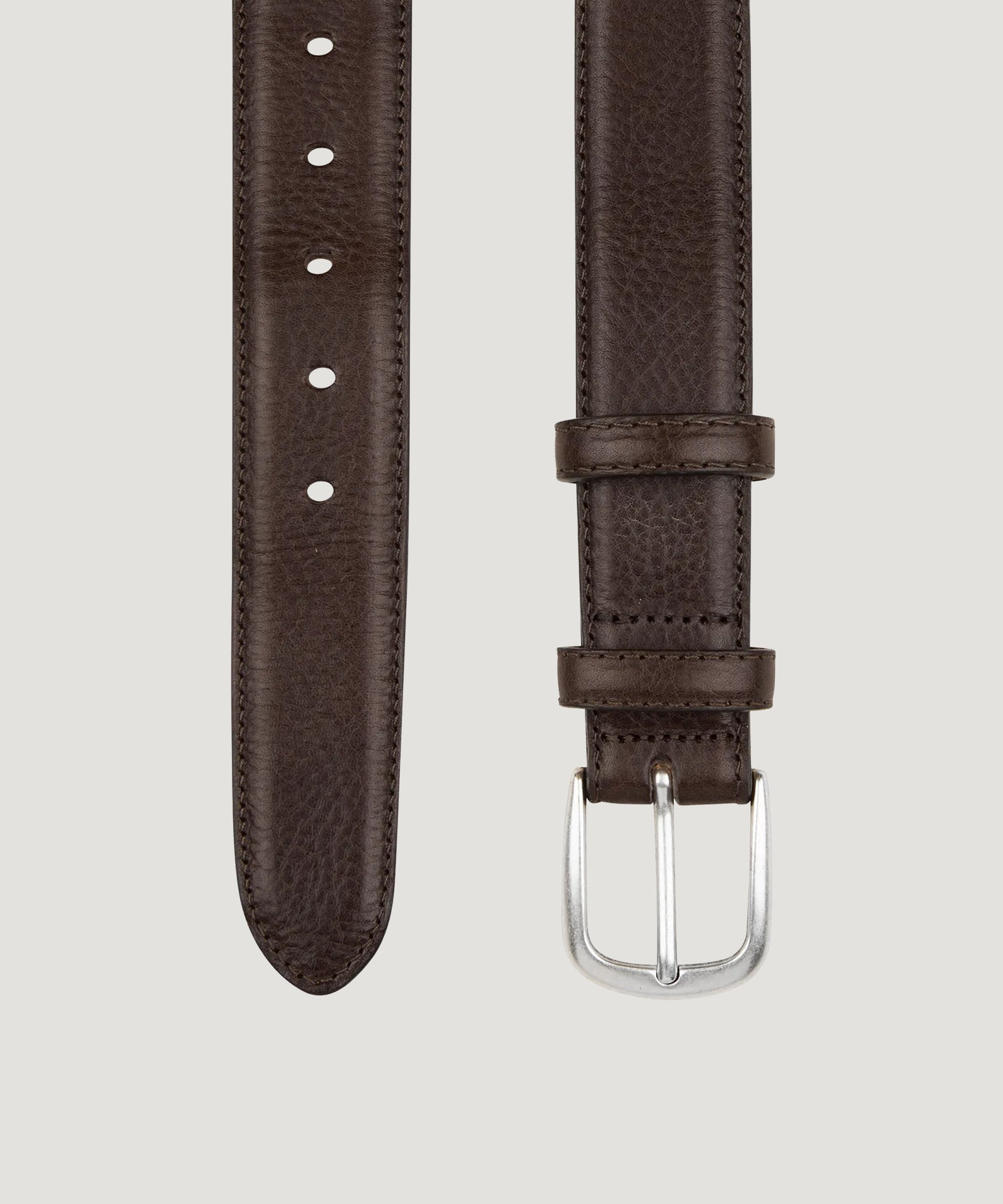 Profuomo Riem full grain rundleer donkerbruin - THE SOCIETY SHOP