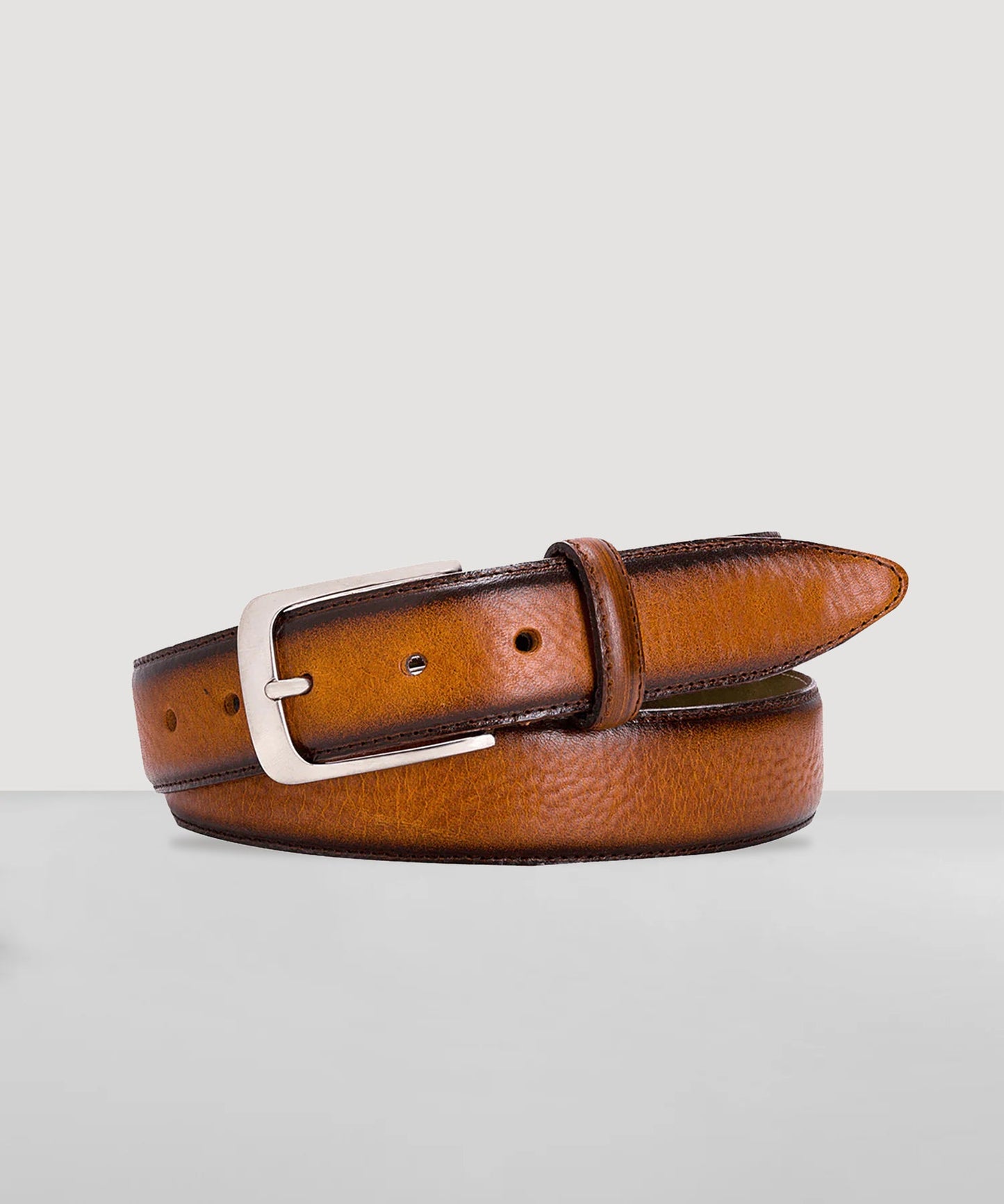 Profuomo Riem polished leer bruin - The Society Shop