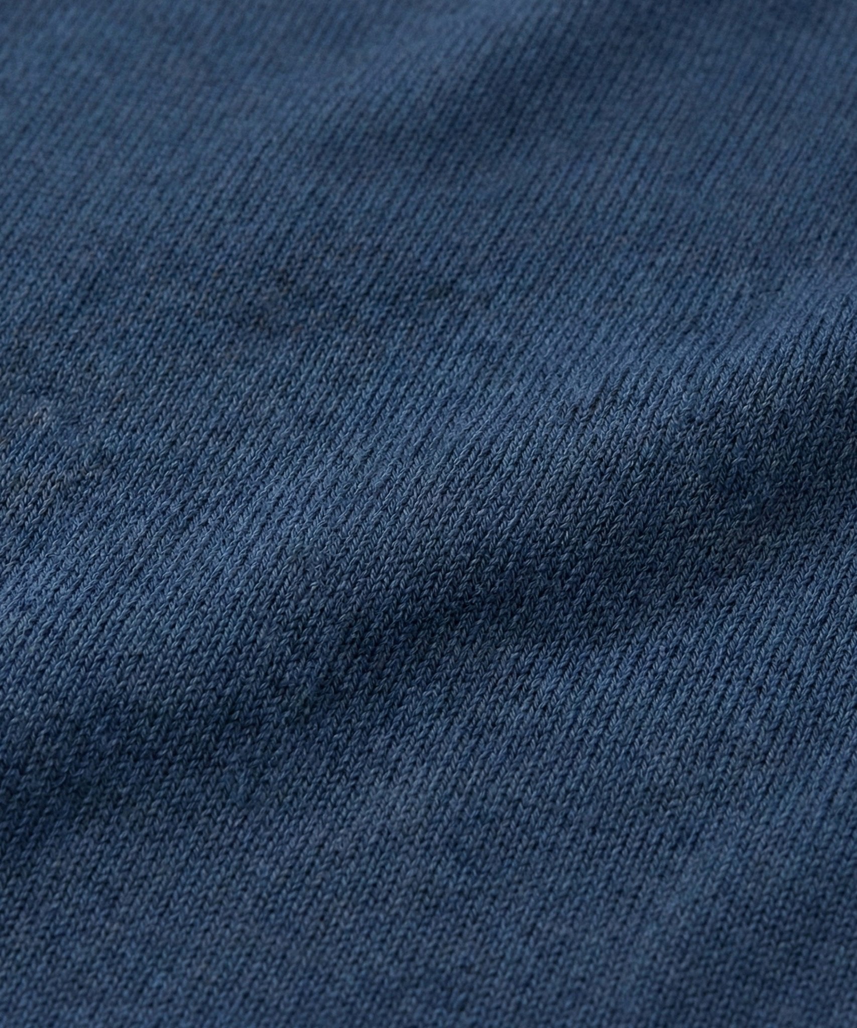 RRD Round knit trui garment dyed blauw - THE SOCIETY SHOP