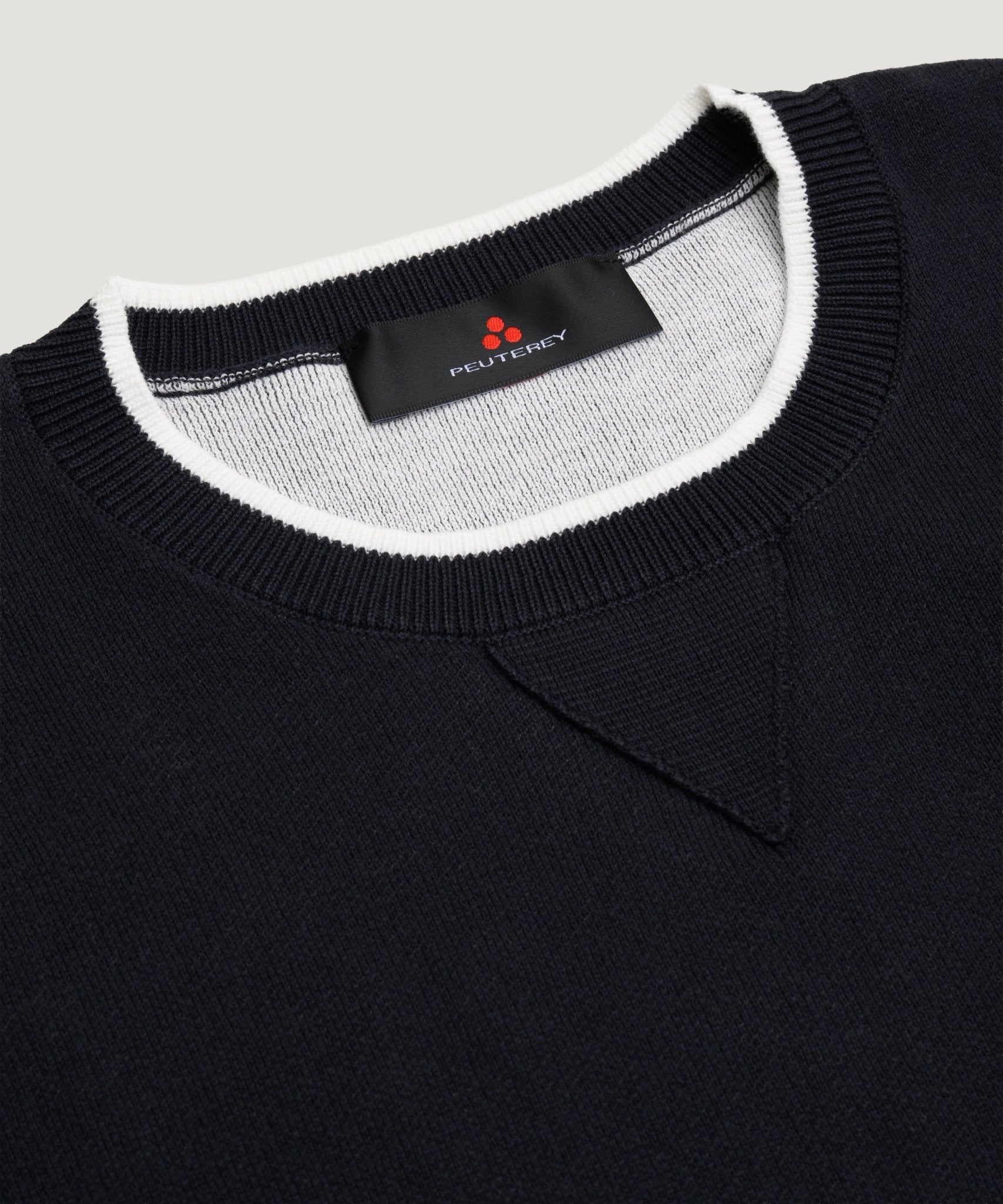 Peuterey Rubjerg crewneck trui donkerblauw - THE SOCIETY SHOP