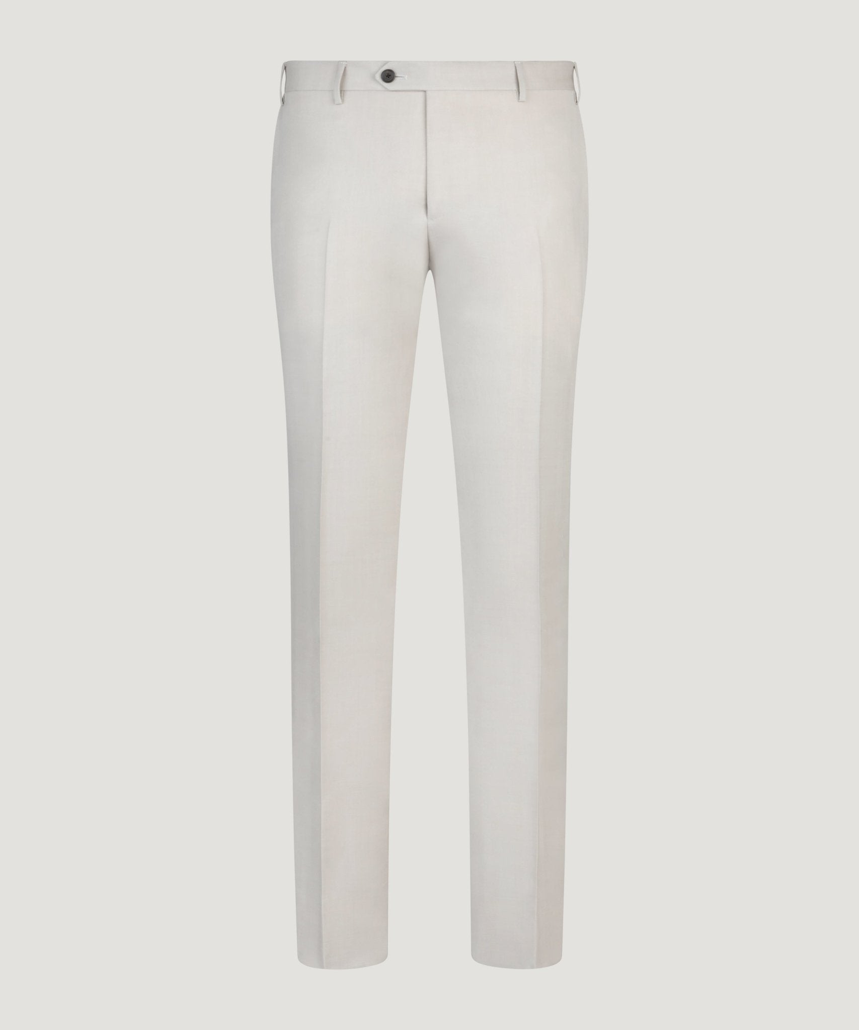 Corneliani Sartoriale scheerwol herringbone lichtgrijs - THE SOCIETY SHOP