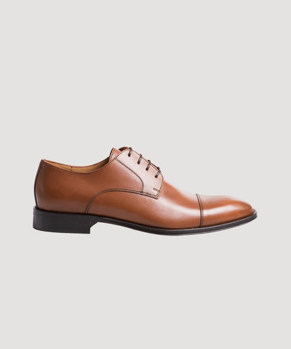 SOCI3TY Schoenen bruin leder - The Society Shop