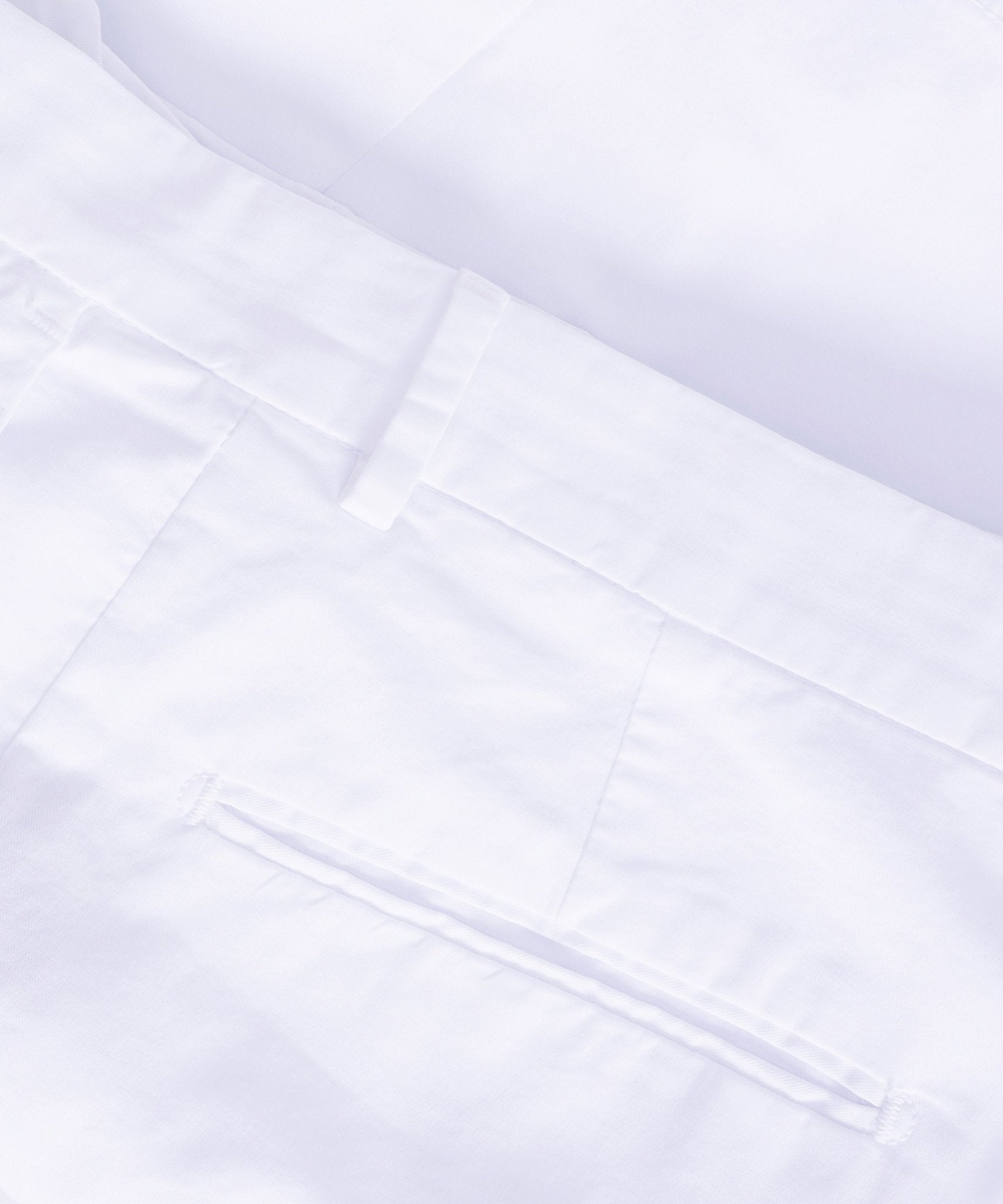 SOCI3TY Shorts garment - dyed katoen stretch wit - THE SOCIETY SHOP