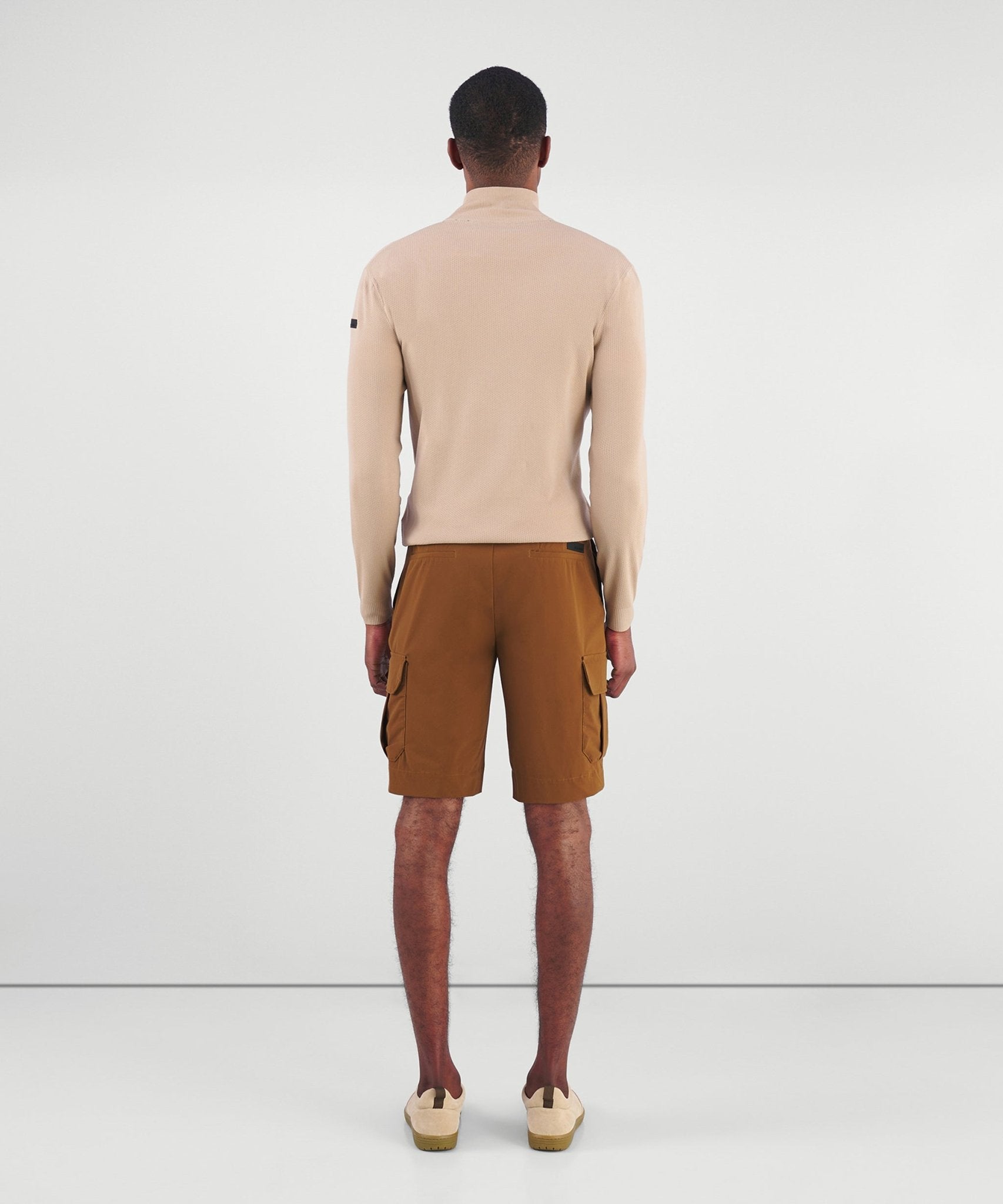 Roberto Ricci Design Shorts polyamide bruin - The Society Shop