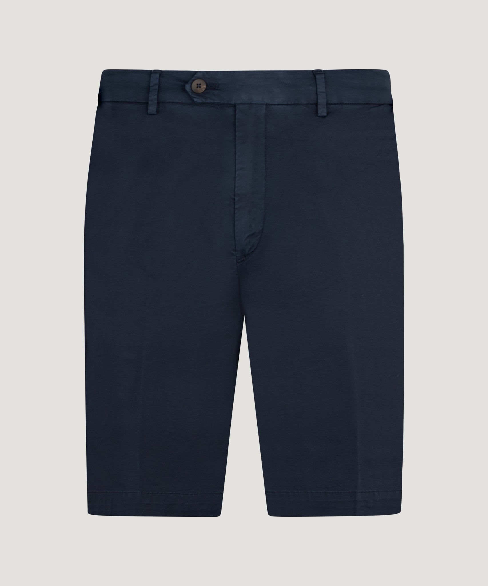 SOCI3TY Limited Fashion Slim shorts katoen stretch donkerblauw - THE SOCIETY SHOP