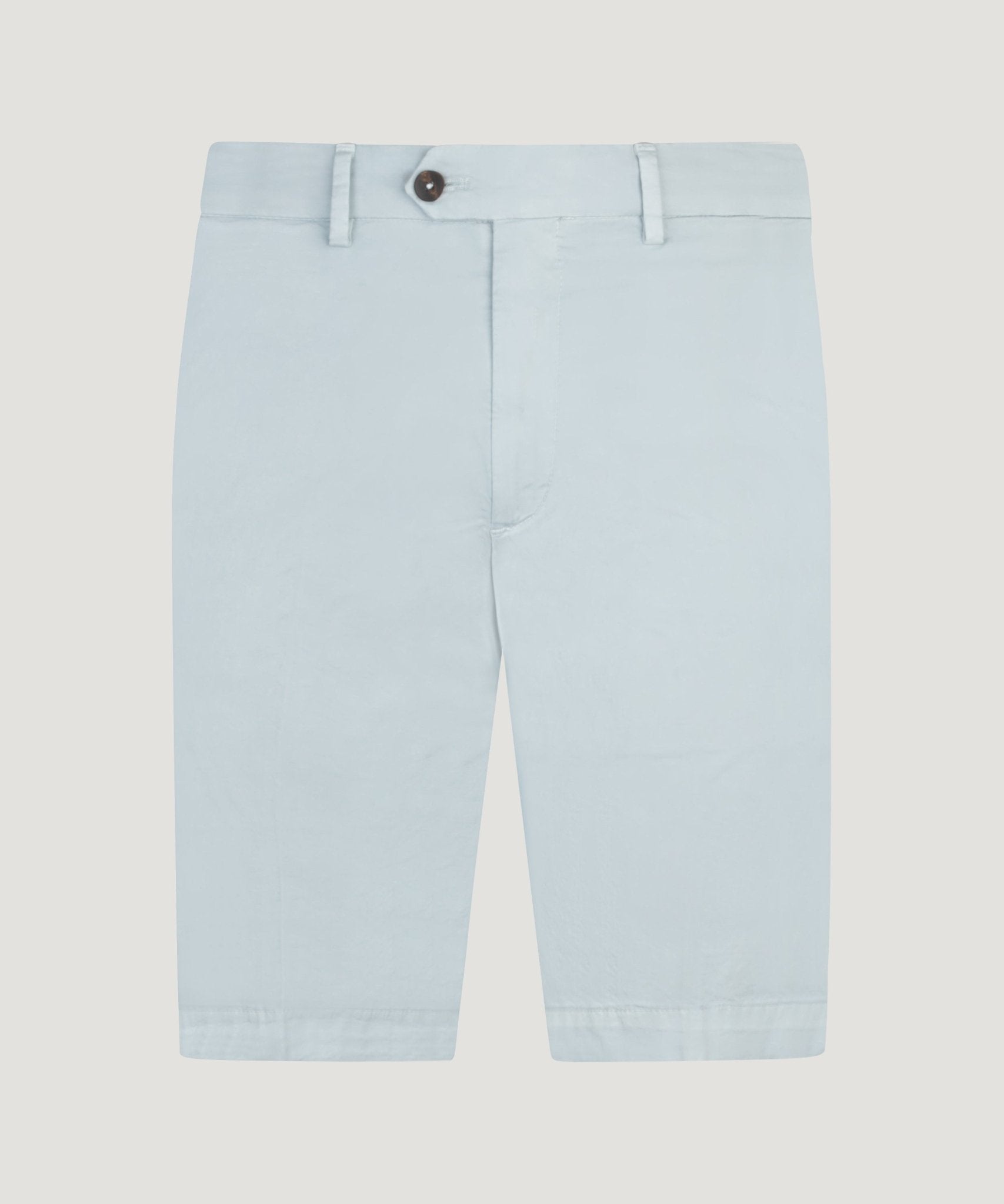 SOCI3TY Limited Fashion Slim shorts katoen stretch lichtblauw - THE SOCIETY SHOP