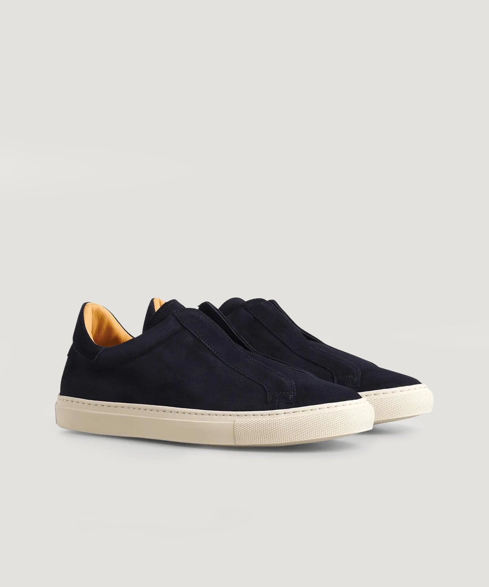 SOCI3TY Slip - on sneaker suède donkerblauw - THE SOCIETY SHOP