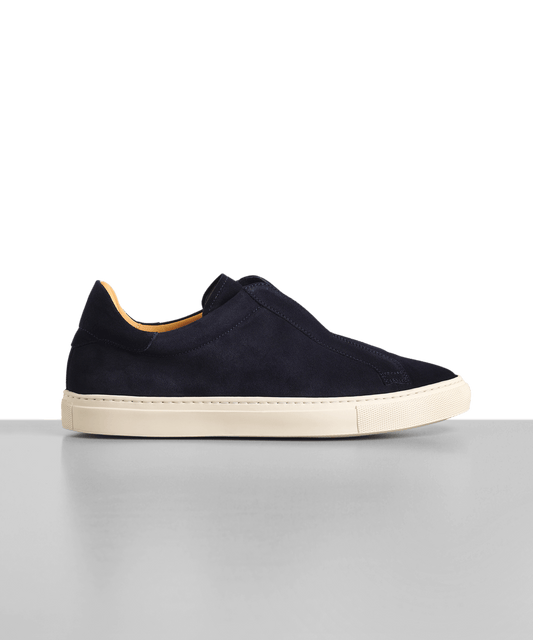 SOCI3TY Sneaker suede blauw - The Society Shop