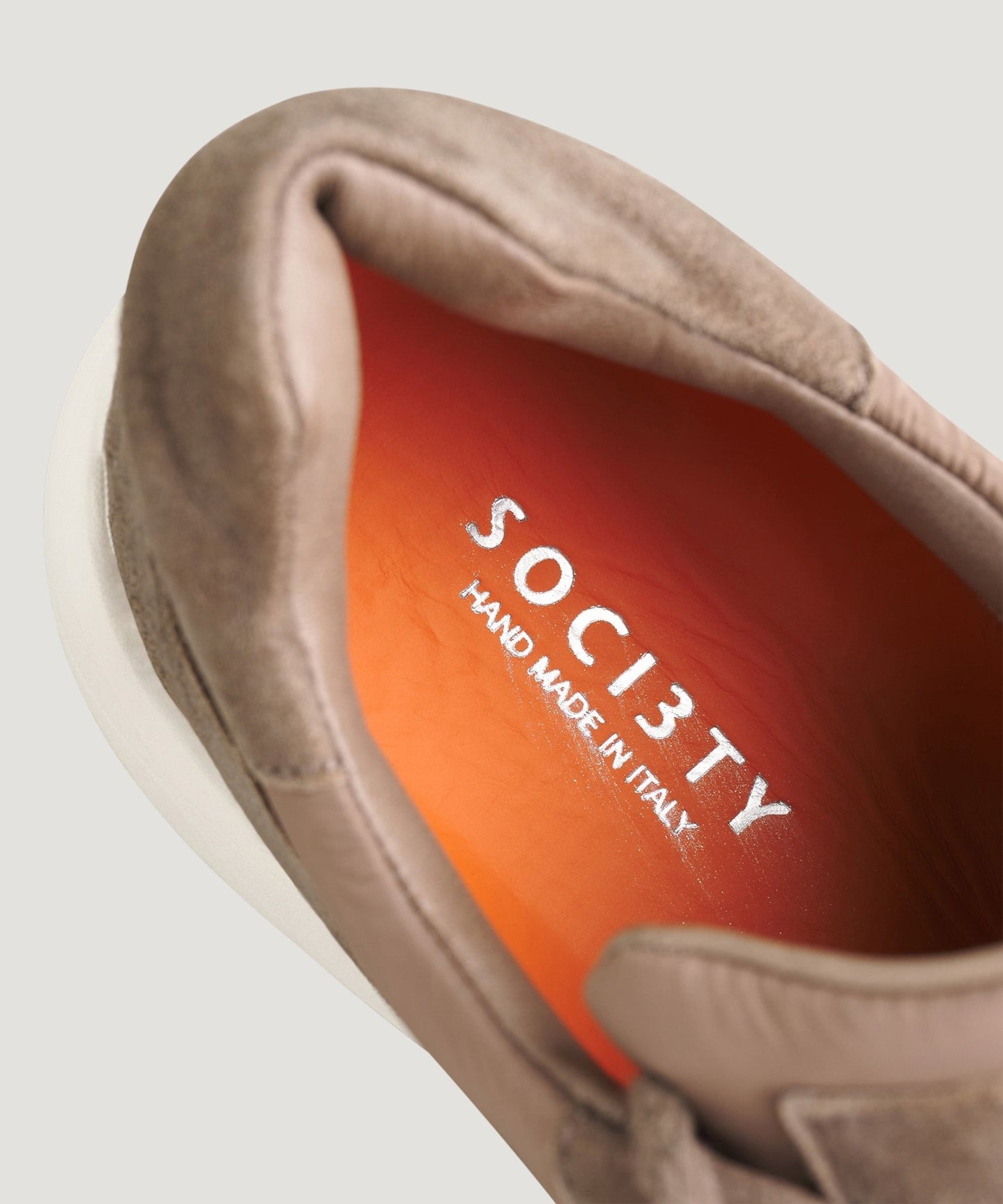 SOCI3TY sneaker suède blend bruin - The Society Shop