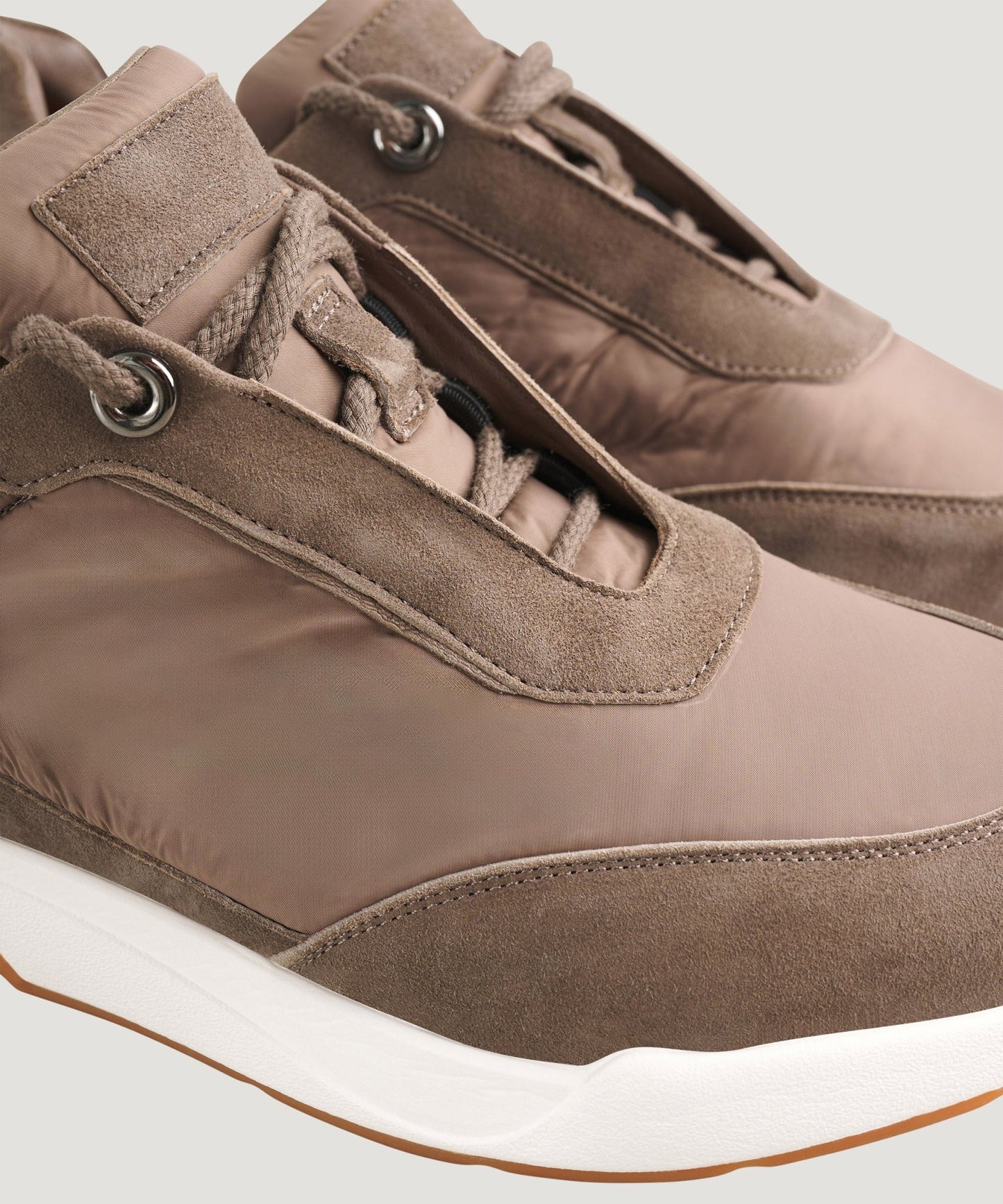 SOCI3TY sneaker suède blend bruin - The Society Shop