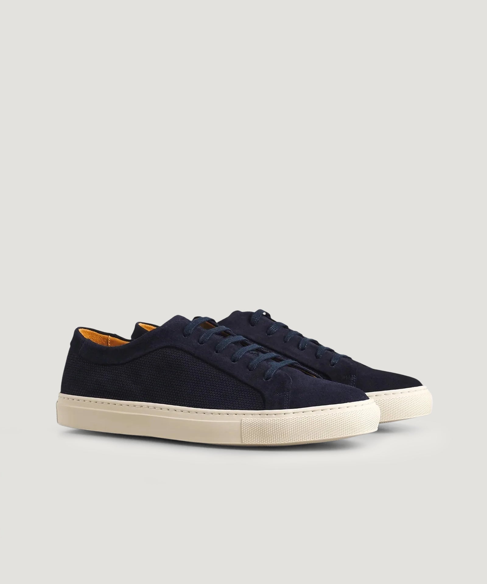 SOCI3TY Sneaker suède donkerblauw - THE SOCIETY SHOP