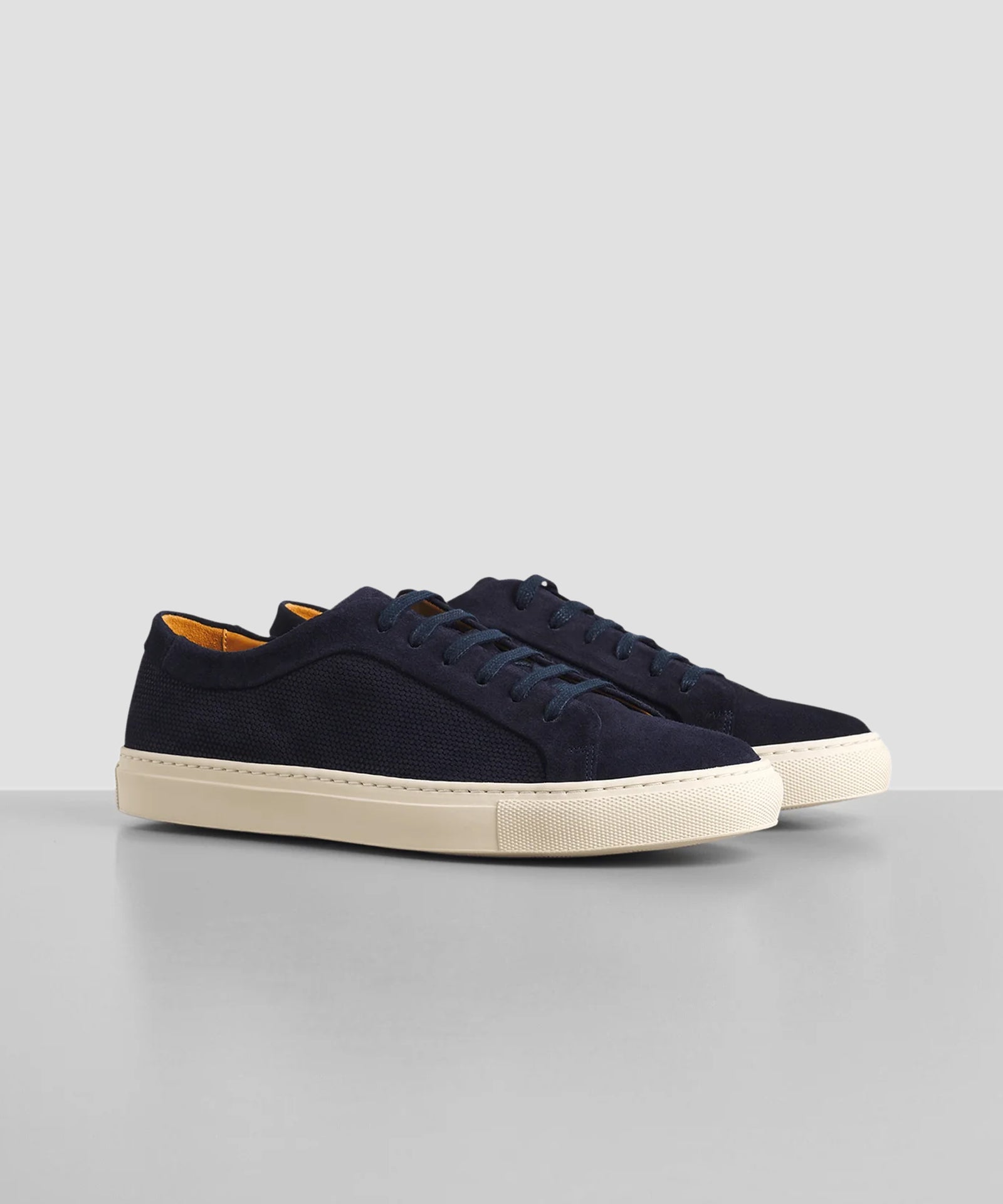 SOCI3TY Sneaker suède donkerblauw - The Society Shop